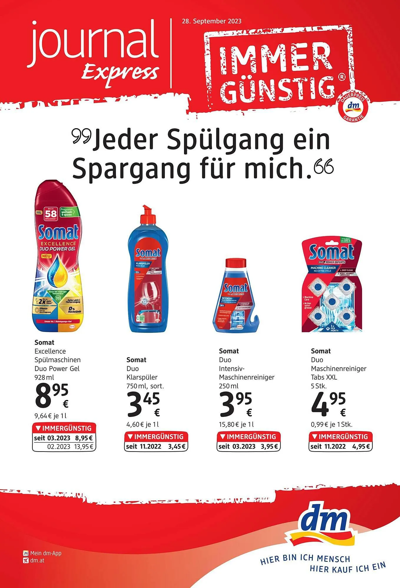 dm Flugblatt von 27. September bis 24. Oktober 2023 - Flugblätt seite  1