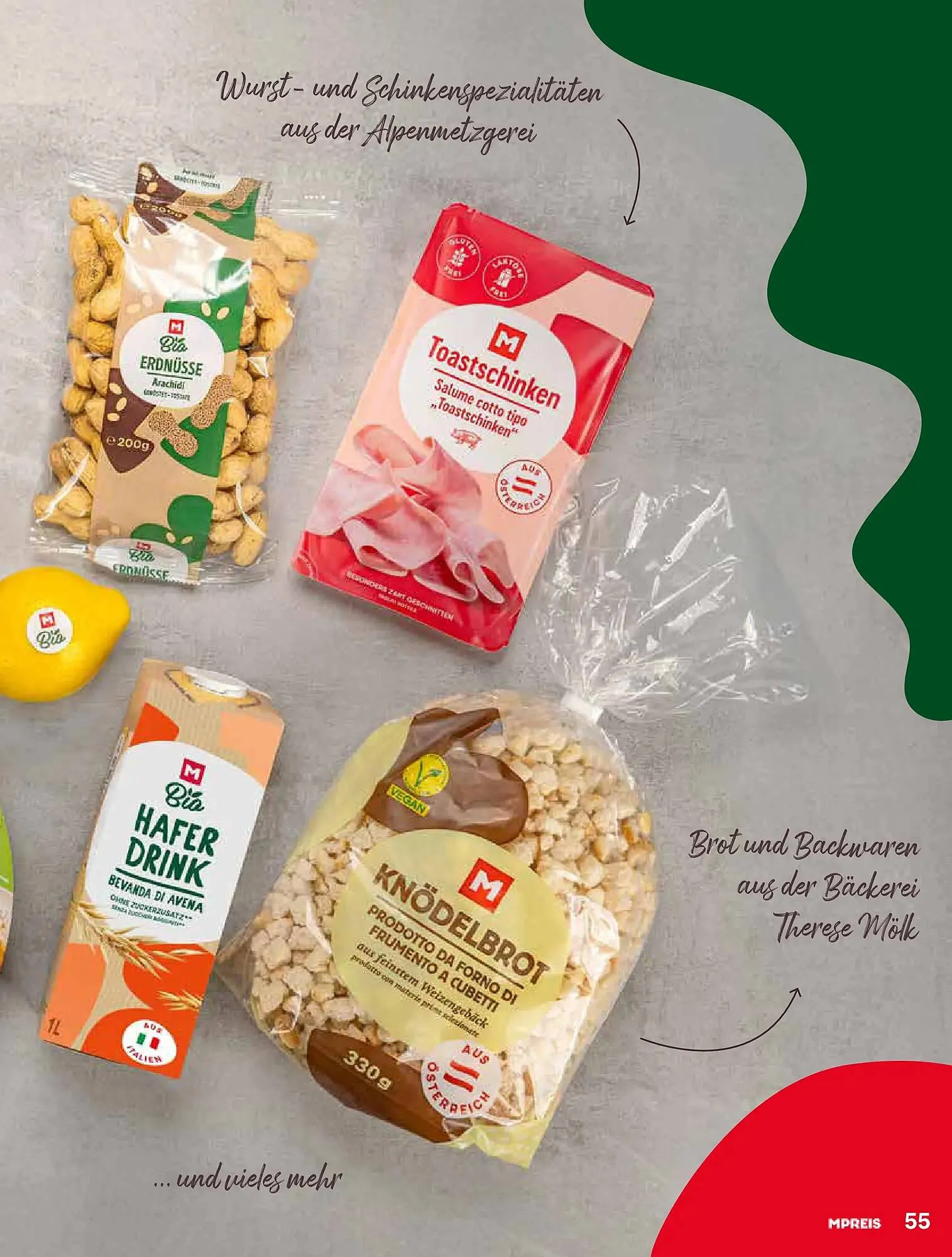MPreis Flugblatt von 24. November bis 14. Dezember 2025 - Flugblätt seite 55