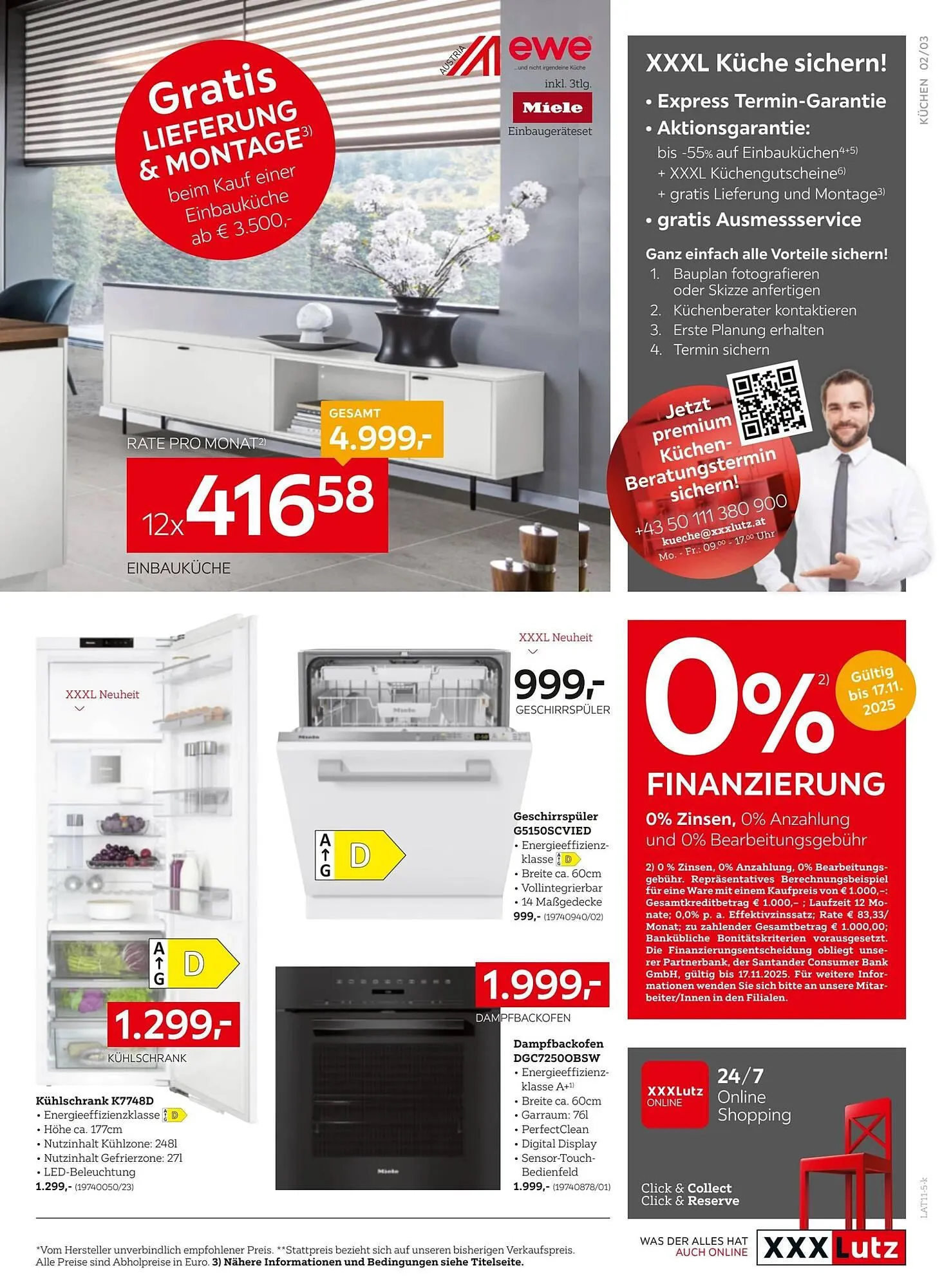 XXXLutz Prospekt von 4. November bis 18. November 2025 - Flugblätt seite 3