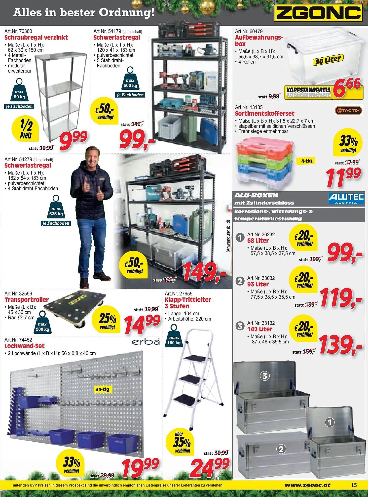 Zgonc Flugblatt von 15. Dezember bis 31. Dezember 2025 - Flugblätt seite  15