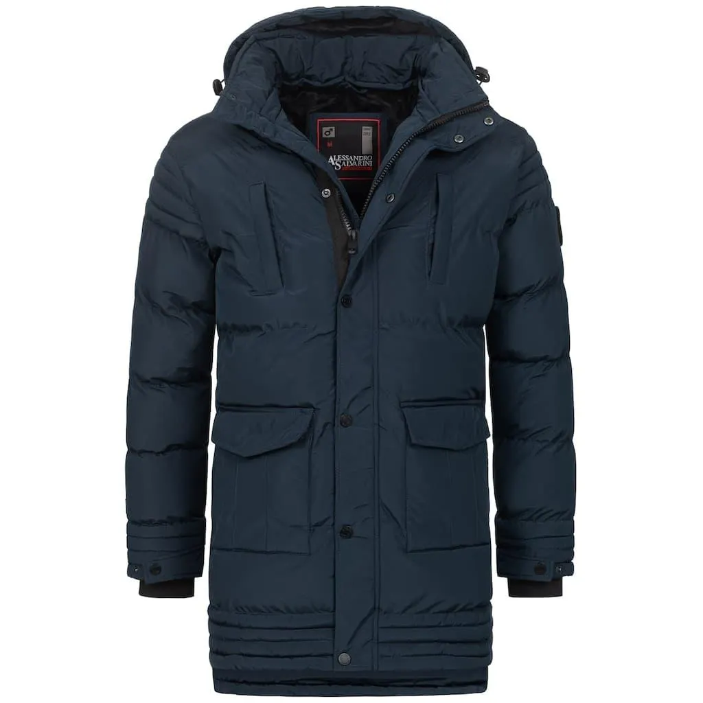 Alessandro Salvarini Winterjacke »ASVenico« mit Teddyfelleinsatz