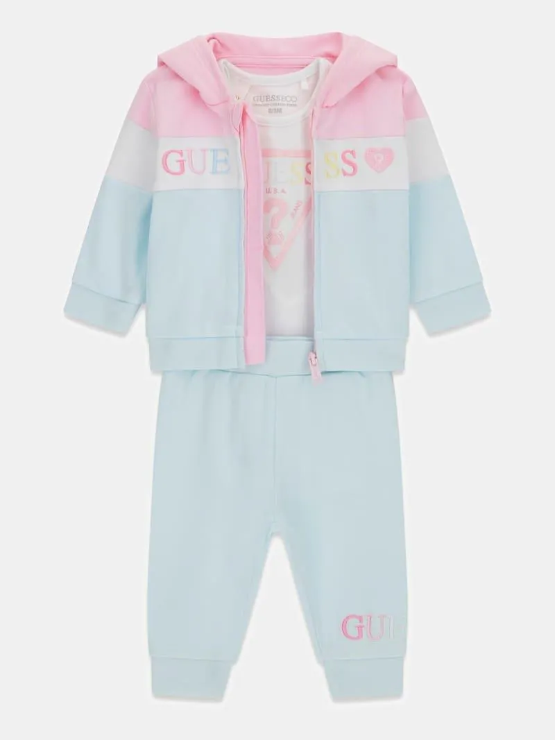 Set Sweatjacke, Body und Hose