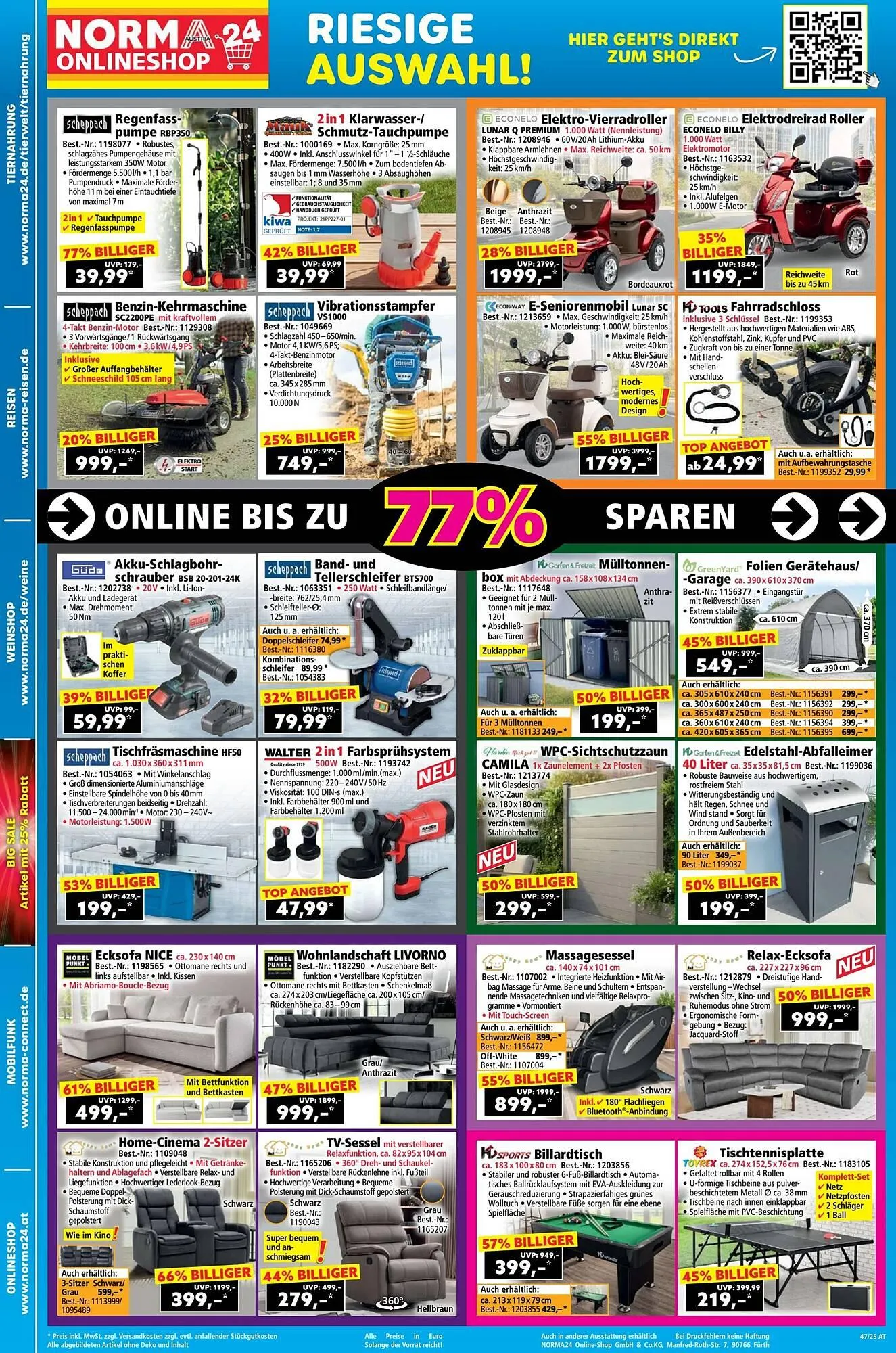 Norma Prospekt von 17. November bis 23. November 2025 - Flugblätt seite 20