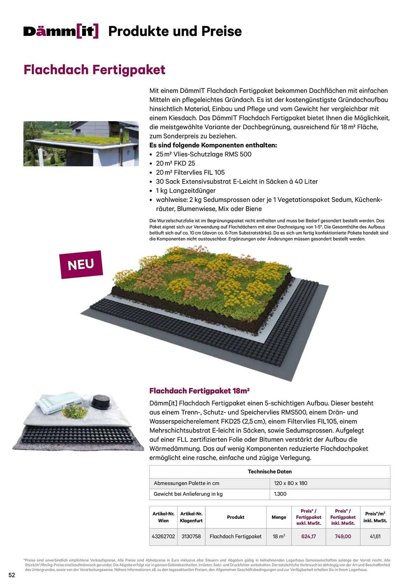 Lagerhaus Graz Land Flugblatt von 22. März bis 31. Dezember 2025 - Flugblätt seite  52