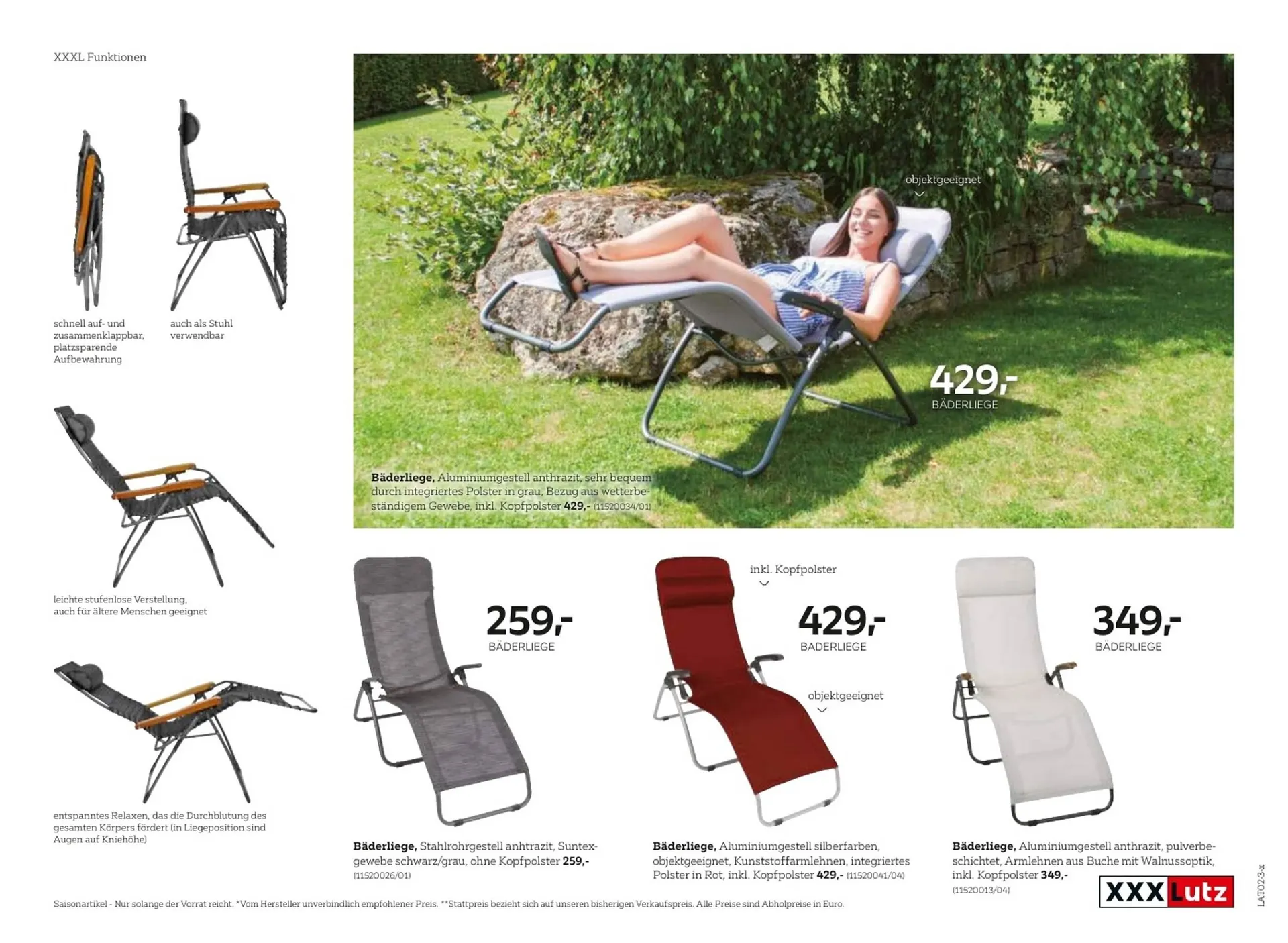 XXXLutz Flugblatt von 1. Juni bis 30. Dezember 2023 - Flugblätt seite  121