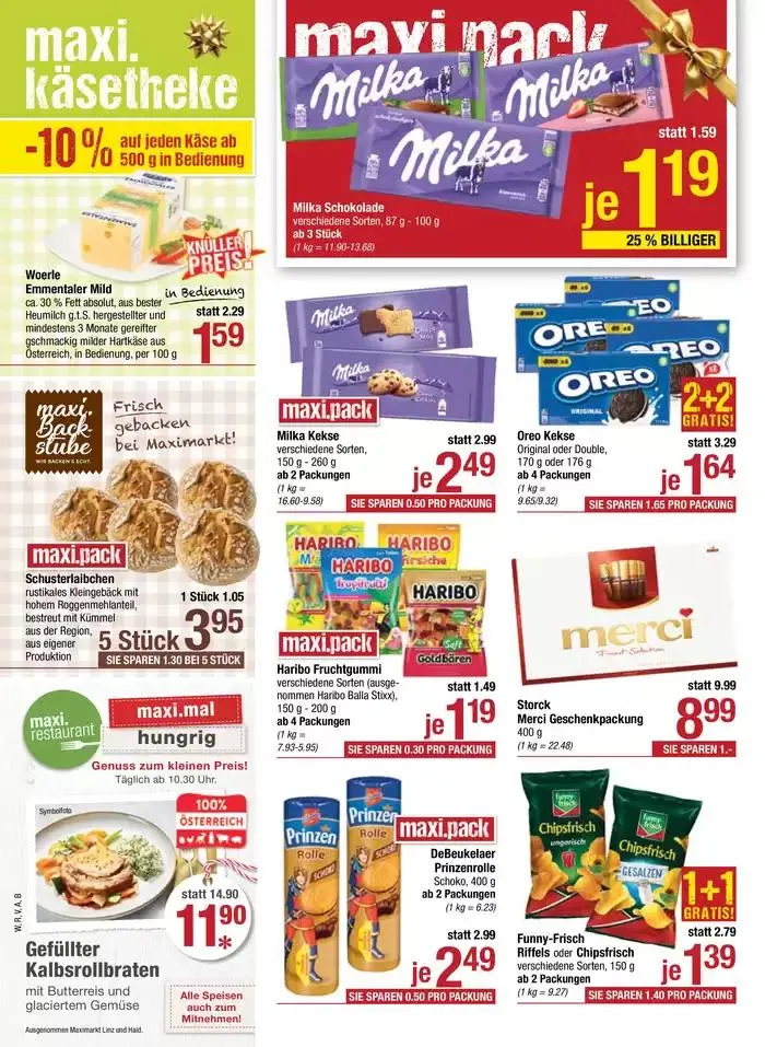 Attraktive Angebote entdecken von 22. November bis 6. Dezember 2024 - Flugblätt seite 12