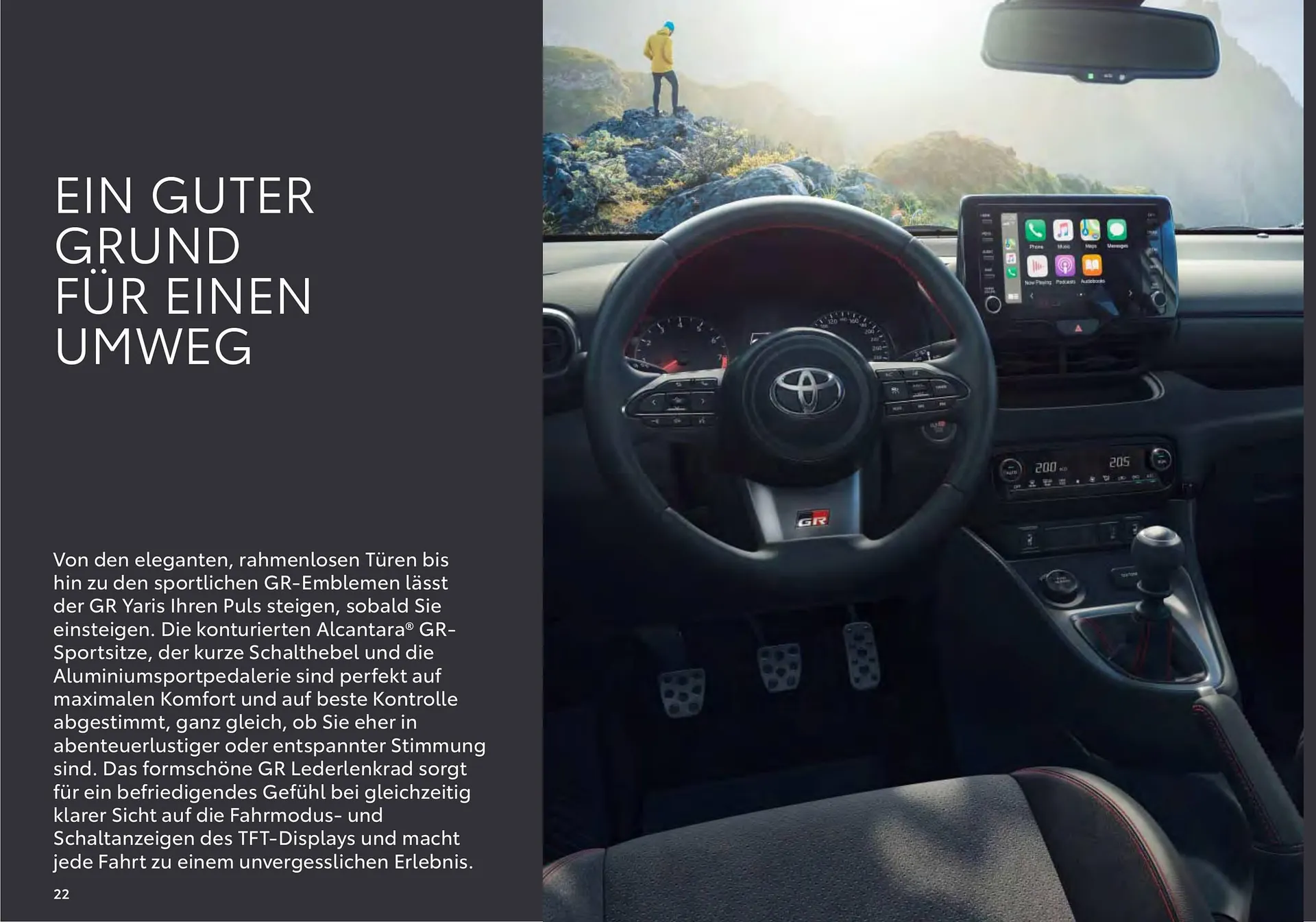 Toyota GR Yaris Flugblatt von 11. Juli bis 10. Jänner 2025 - Flugblätt seite 22
