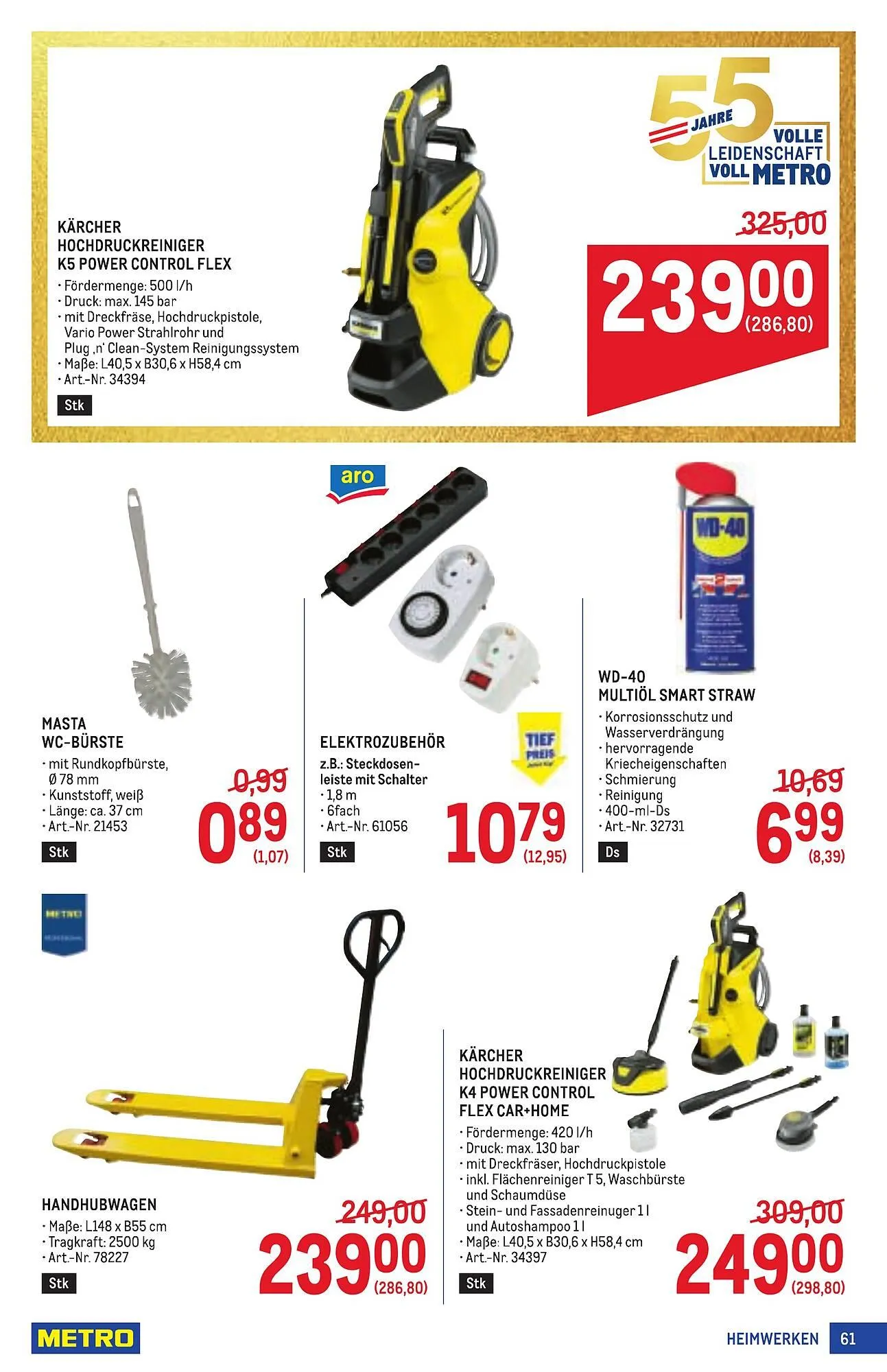 Metro Flugblatt von 2. April bis 15. April 2026 - Flugblätt seite  61