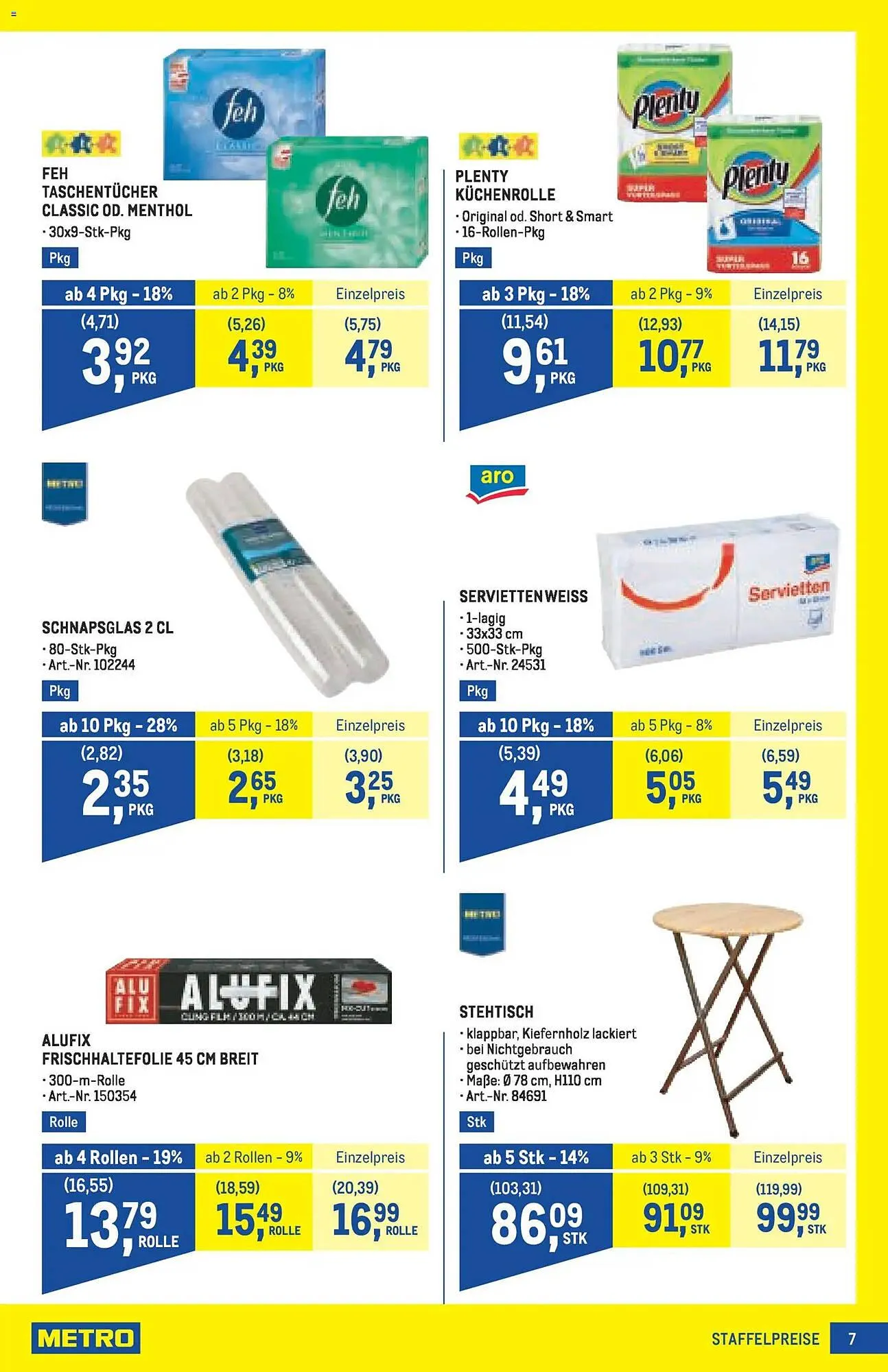 Metro Flugblatt von 19. März bis 1. April 2026 - Flugblätt seite  7