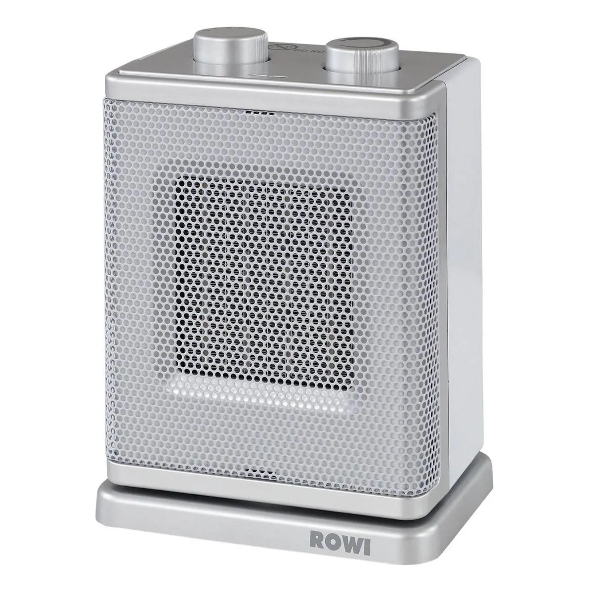 Rowi Keramik-Heizlüfter 1500 Watt silber