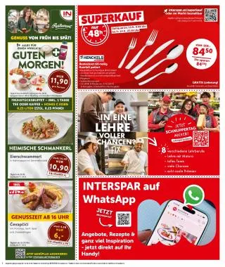 INTERSPAR Flugblatt von 13. August bis 26. August 2026 - Flugblätt seite  2