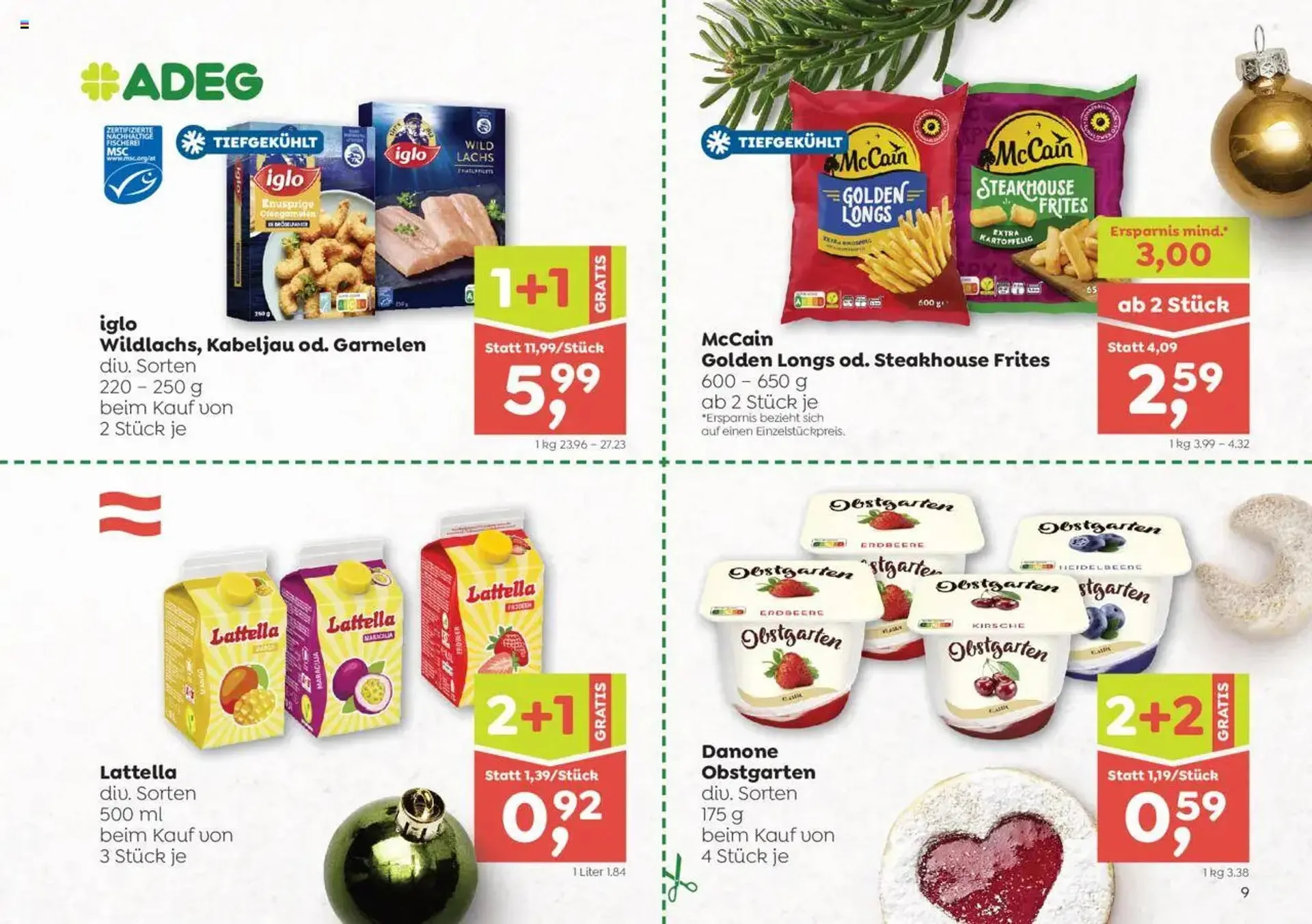 ADEG Flugblatt von 25. November bis 7. Dezember 2024 - Flugblätt seite 9