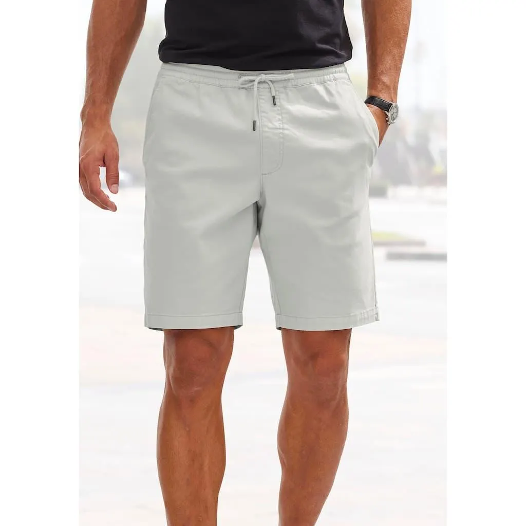 John Devin Shorts »Bermuda« kurze Hose aus elastischer Baumwoll-Qualität