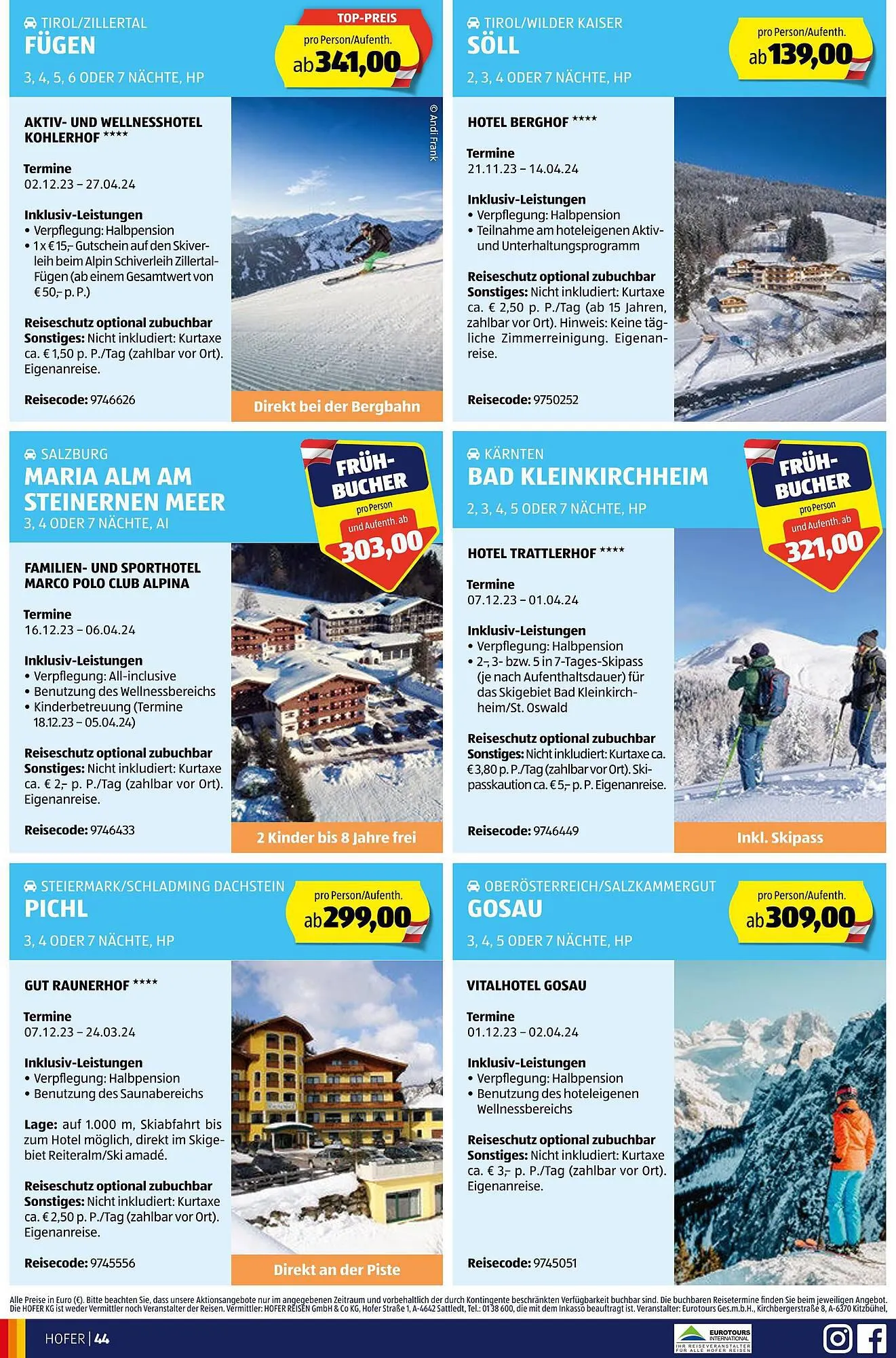 Hofer Flugblatt von 22. September bis 28. September 2023 - Flugblätt seite  46
