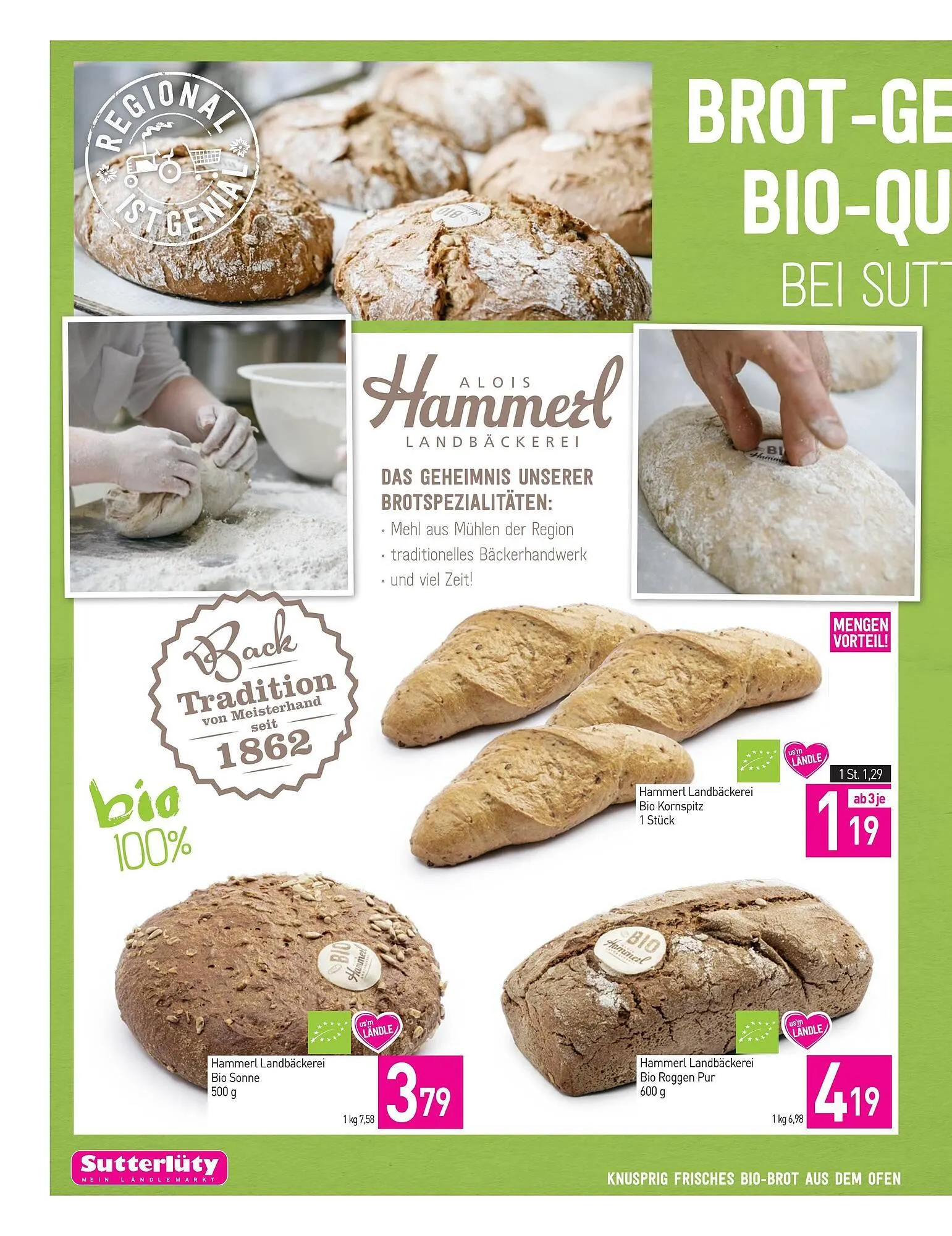 Sutterlüty Flugblatt von 26. Februar bis 4. März 2026 - Flugblätt seite  10