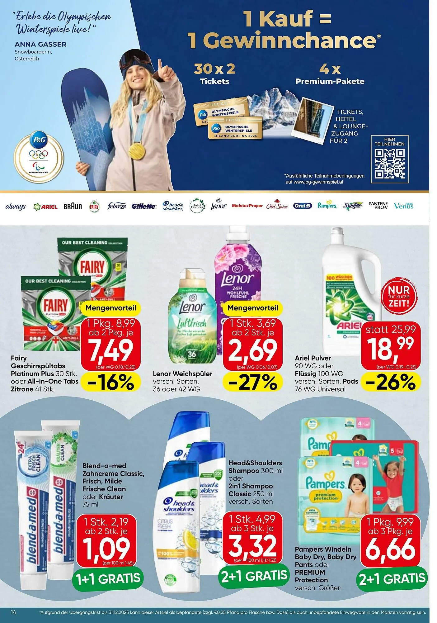 Spar Flugblatt von 13. November bis 19. November 2025 - Flugblätt seite 14