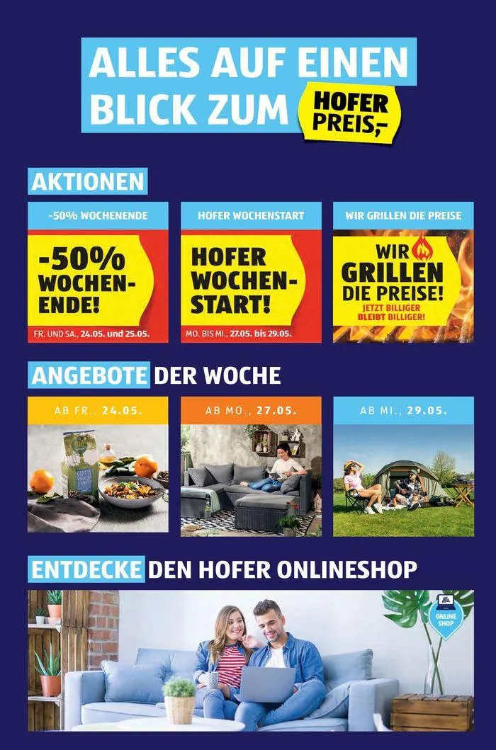 Blättern Sie online im HOFER Flugblatt von 22. Mai bis 5. Juni 2024 - Flugblätt seite  2