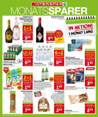 INTERSPAR Flugblatt von 1. Oktober bis 7. Oktober 2026 - Flugblätt seite  8