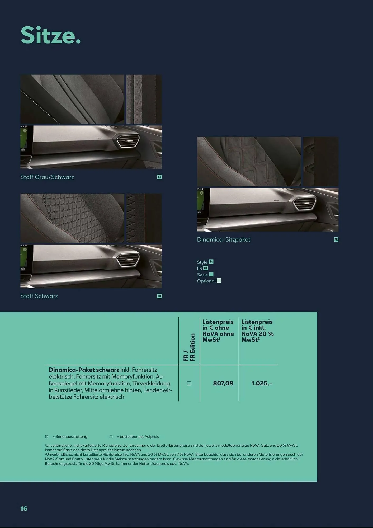 Seat Flugblatt von 13. Jänner bis 29. Dezember 2026 - Flugblätt seite 16