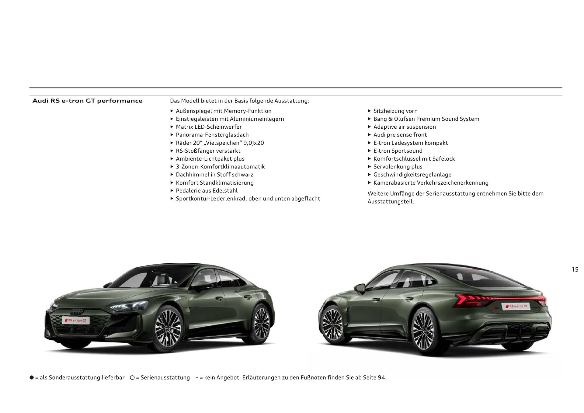 Audi Flugblatt von 20. November bis 22. Juli 2026 - Flugblätt seite  15