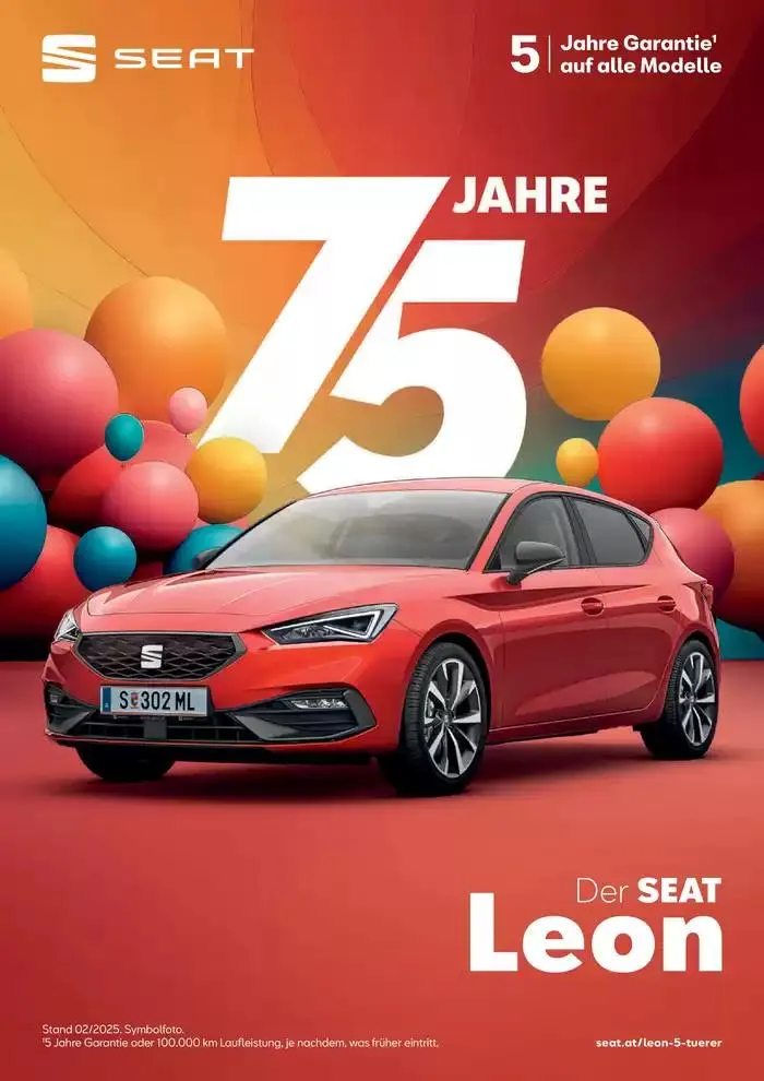 Seat Leon SP Kombi von 12. Februar bis 3. Februar 2026 - Flugblätt seite  1