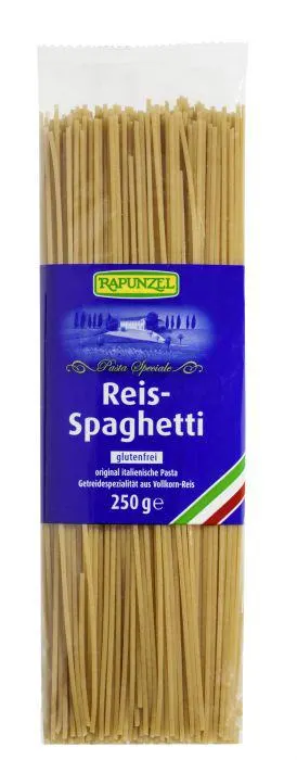 Rapunzel Reis-Spaghetti Getreidespezialität aus Vollkorn-Reis 250g
