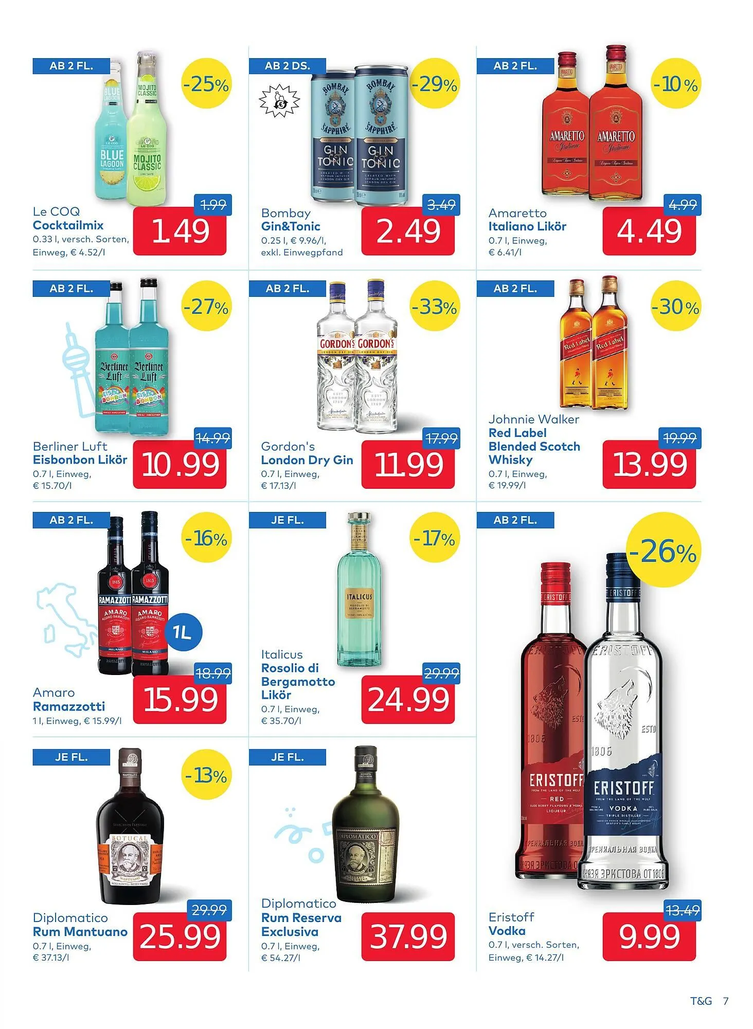 T&G Flugblatt von 15. Jänner bis 28. Jänner 2026 - Flugblätt seite  7