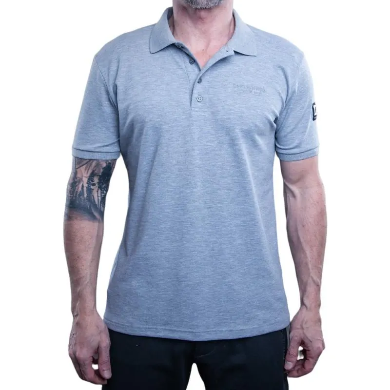 myProduct Dunkelschwarz Poloshirt DS-6 DNKLINE grey - XL