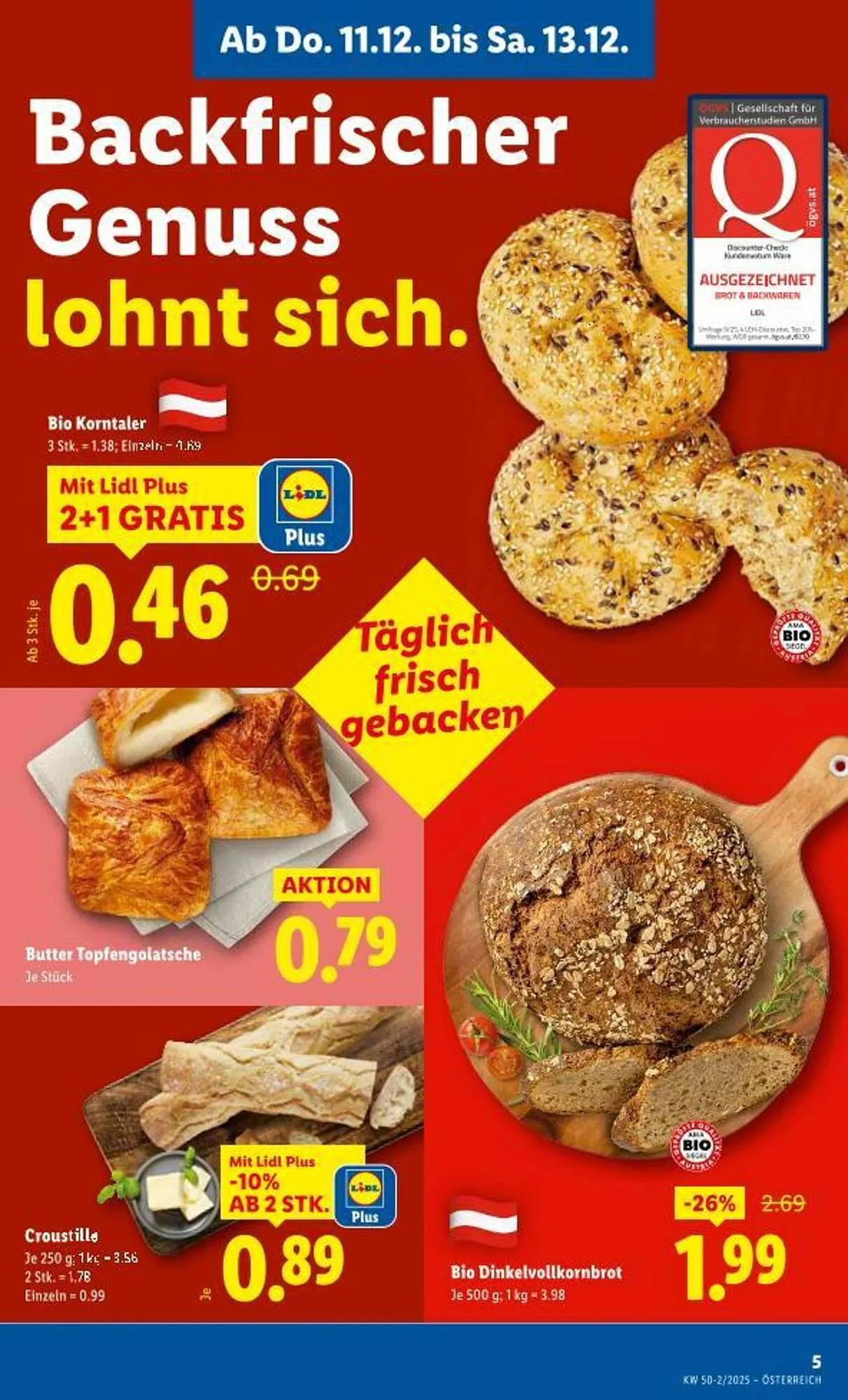 Lidl Flugblatt von 11. Dezember bis 17. Dezember 2025 - Flugblätt seite 8