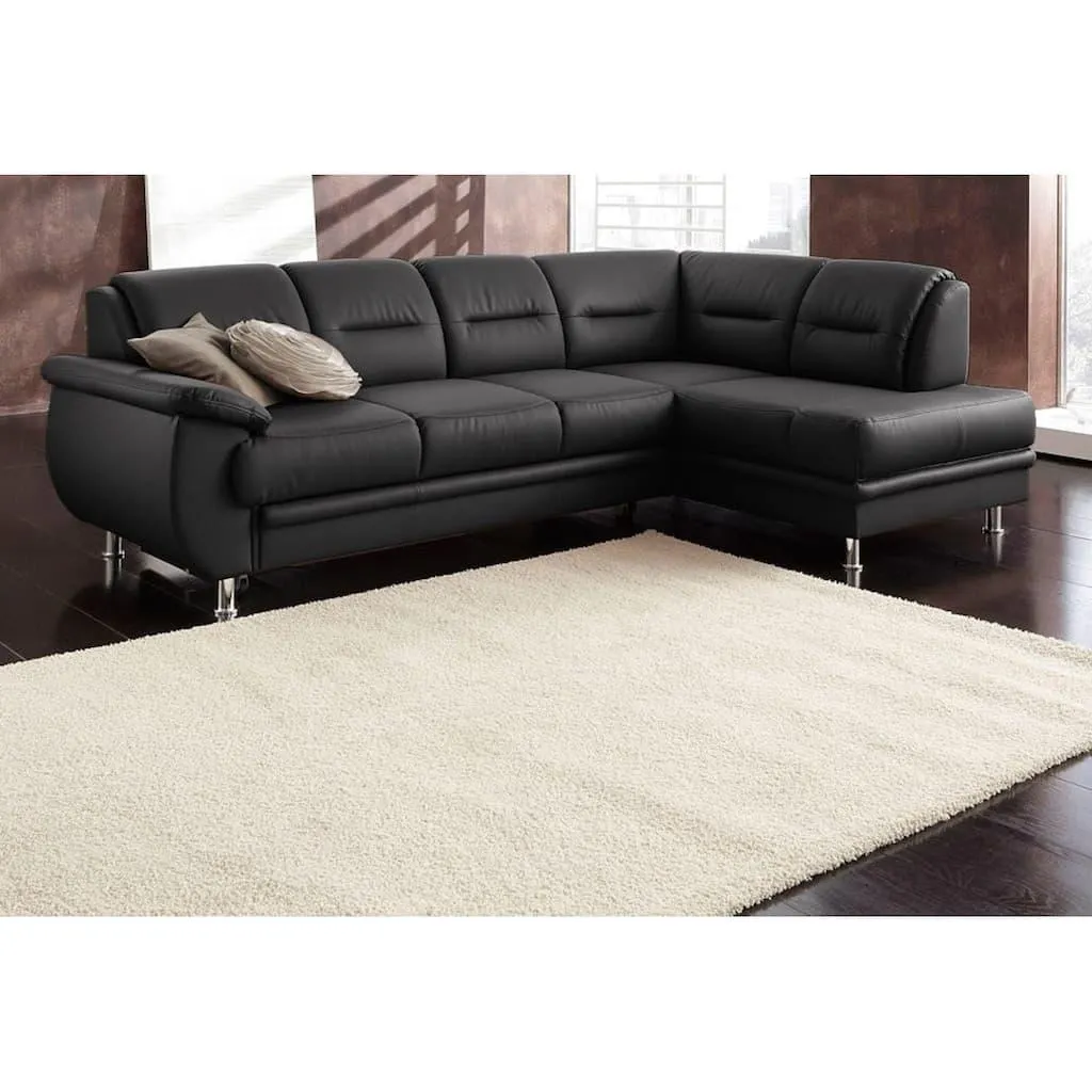 sit&more Ecksofa »Mailand L-Form, B: 250 cm« optional Bettfunktion