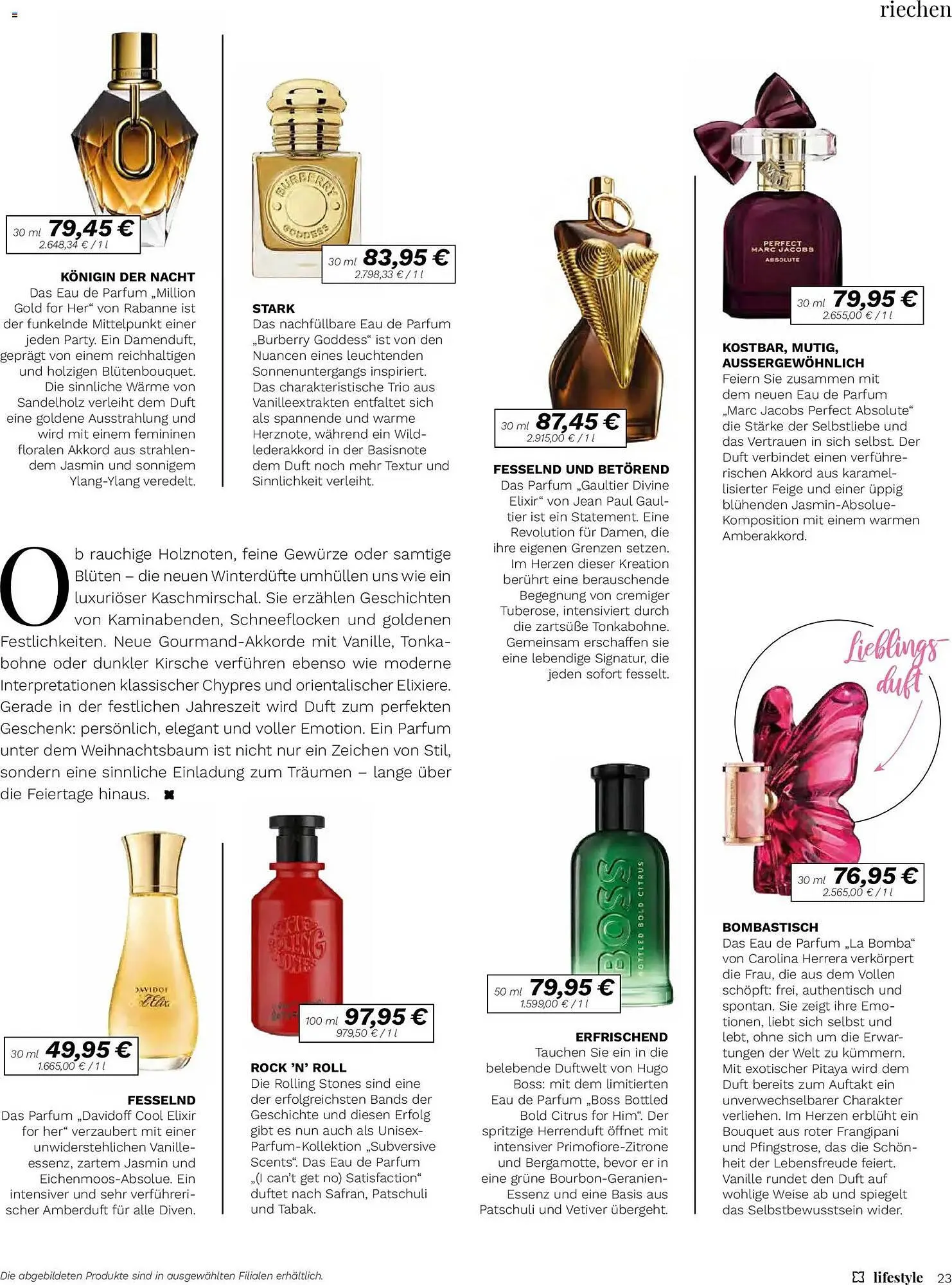 Müller Flugblatt von 17. November bis 31. Dezember 2025 - Flugblätt seite  23