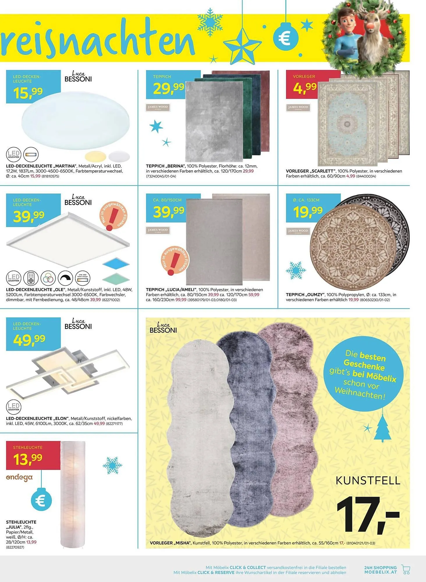 Möbelix Flugblatt von 3. Dezember bis 12. Dezember 2023 - Flugblätt seite 9