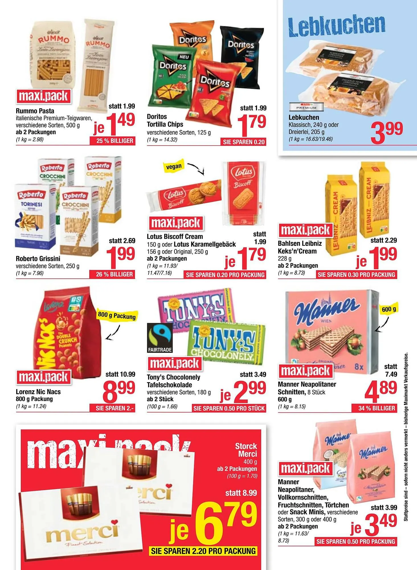 Maximarkt Flugblatt von 1. Oktober bis 7. Oktober 2023 - Flugblätt seite 9