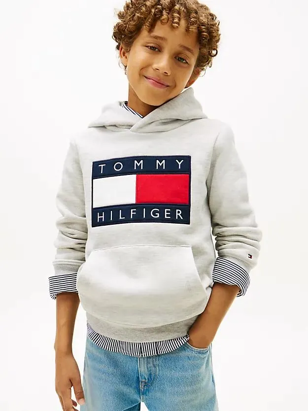 Heritage Hoodie aus Terry mit Flag-Badge