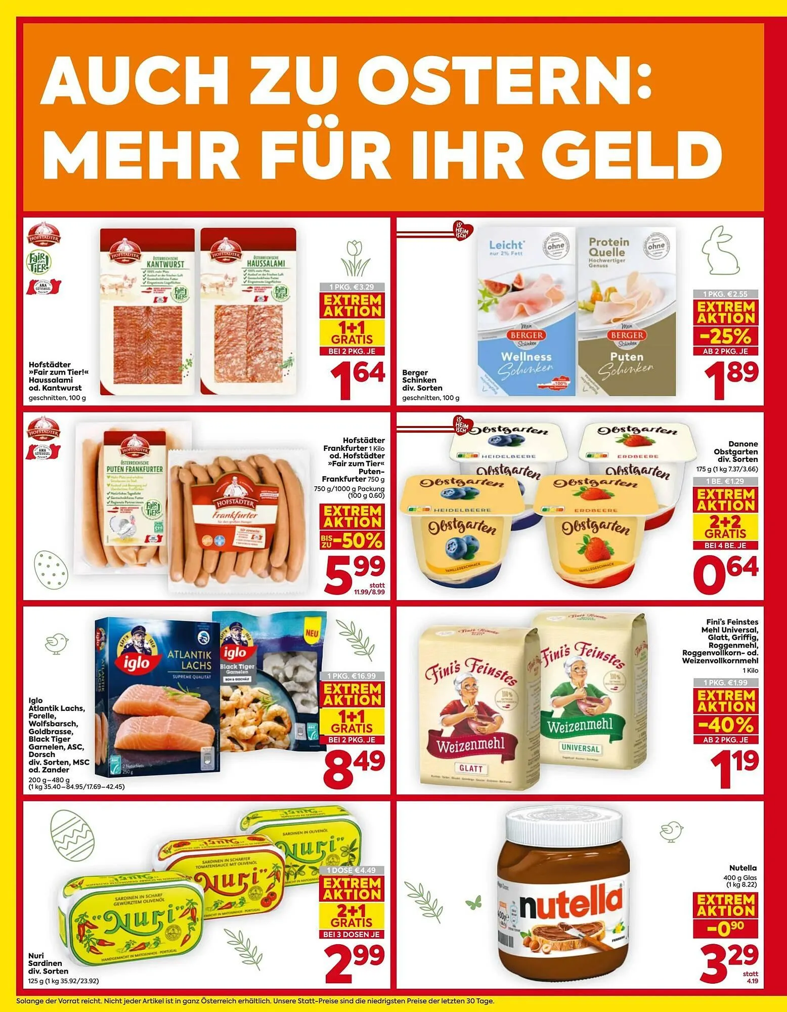 Billa Corso Flugblatt von 26. März bis 4. April 2026 - Flugblätt seite  4