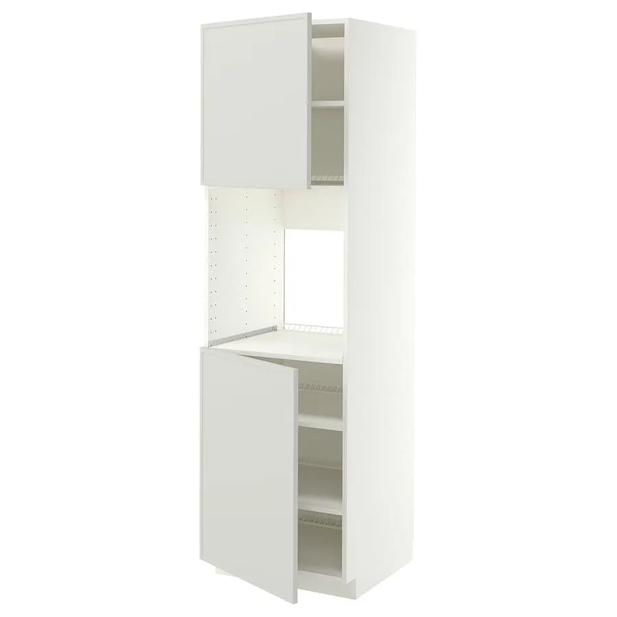 Hochschr. f Ofen+2 Türen/Böden