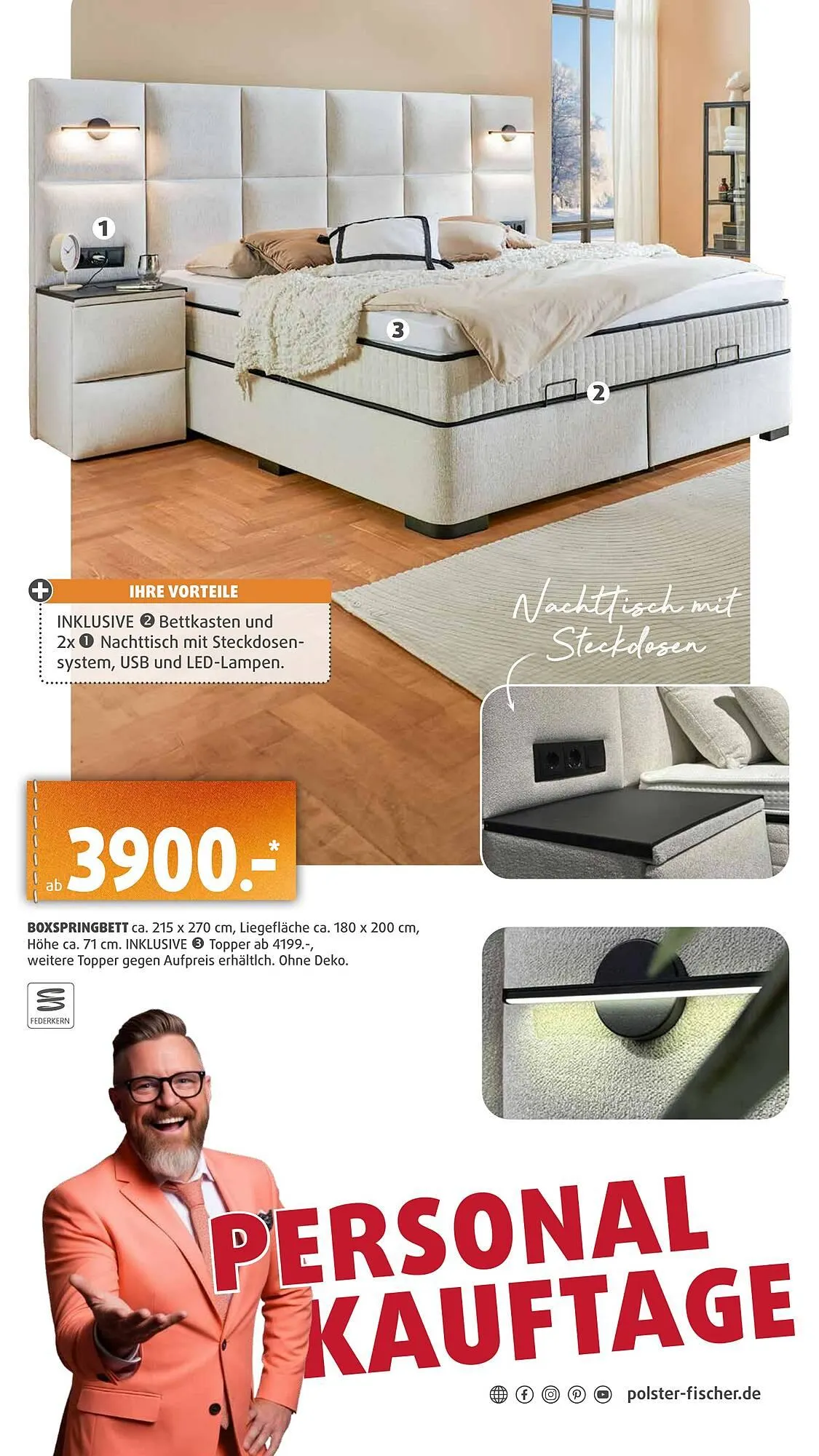 Polstermöbel Fischer Flugblatt von 19. Februar bis 3. März 2026 - Flugblätt seite  27