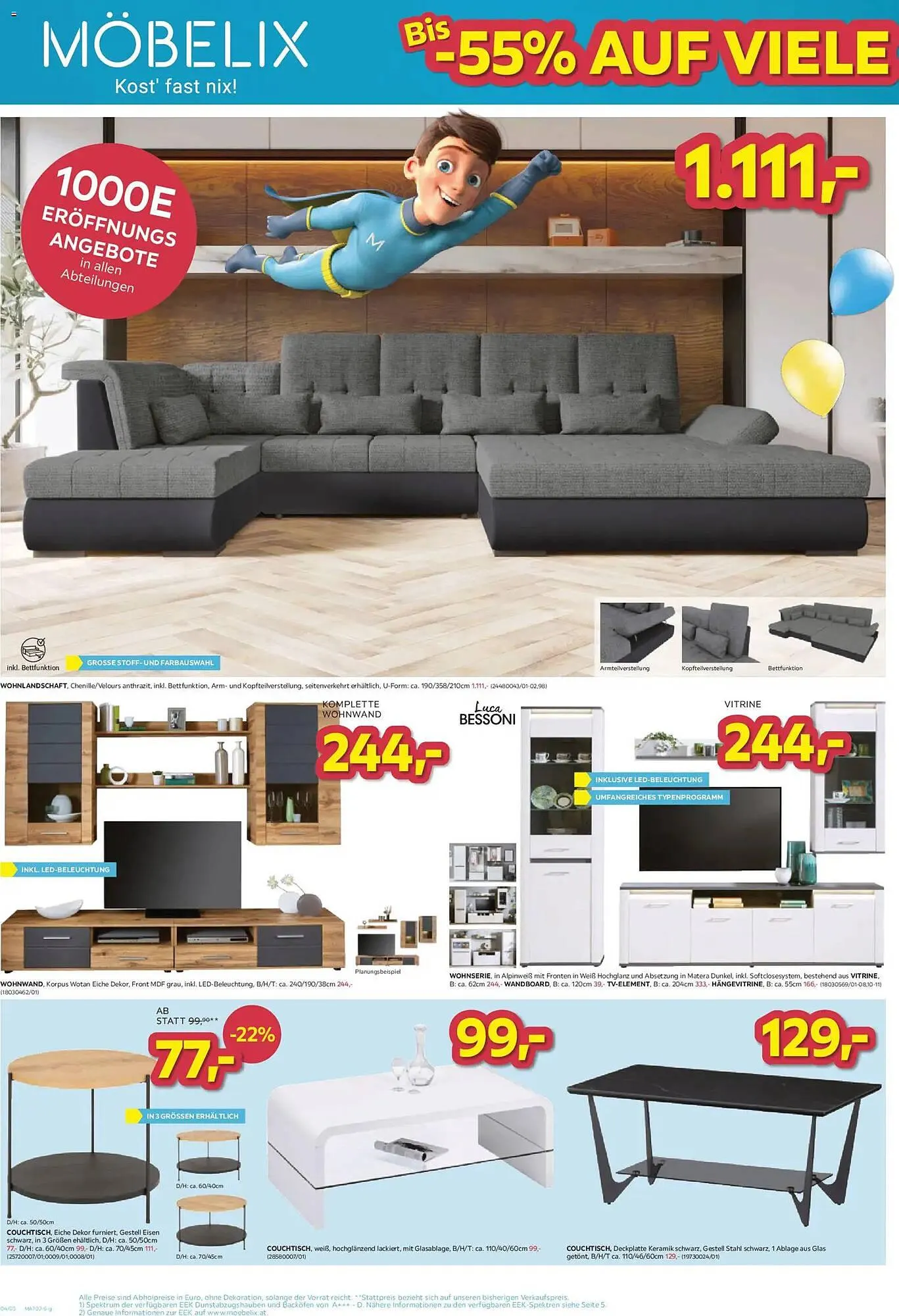 Möbelix Prospekt von 16. Februar bis 23. Februar 2026 - Flugblätt seite 4