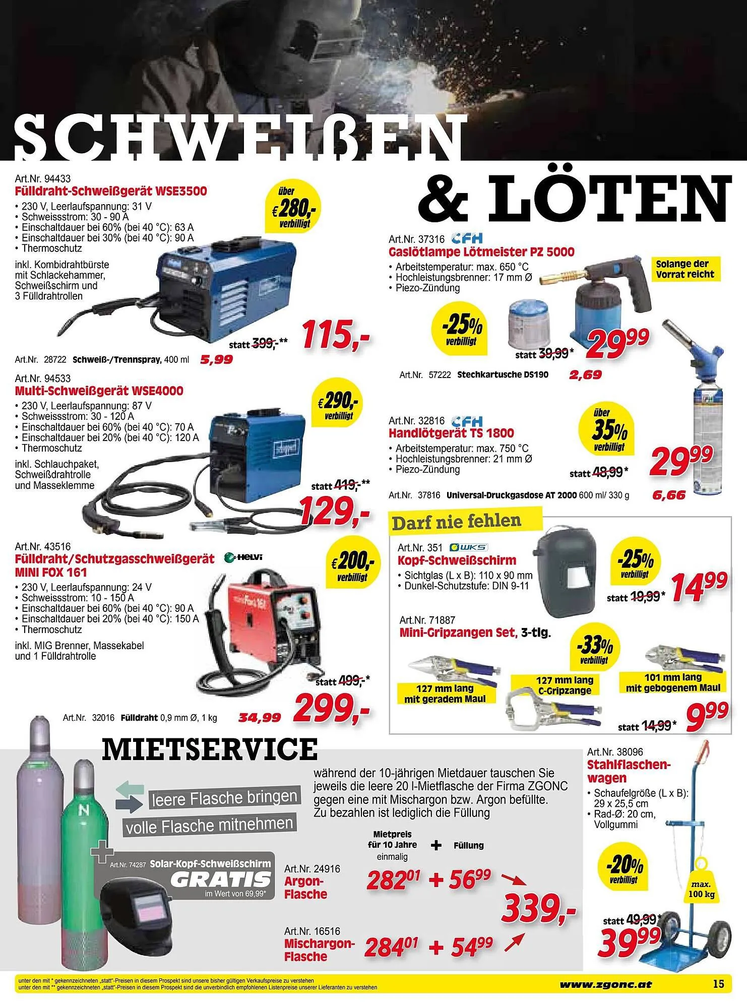 Zgonc Flugblatt von 30. September bis 31. Oktober 2023 - Flugblätt seite 15