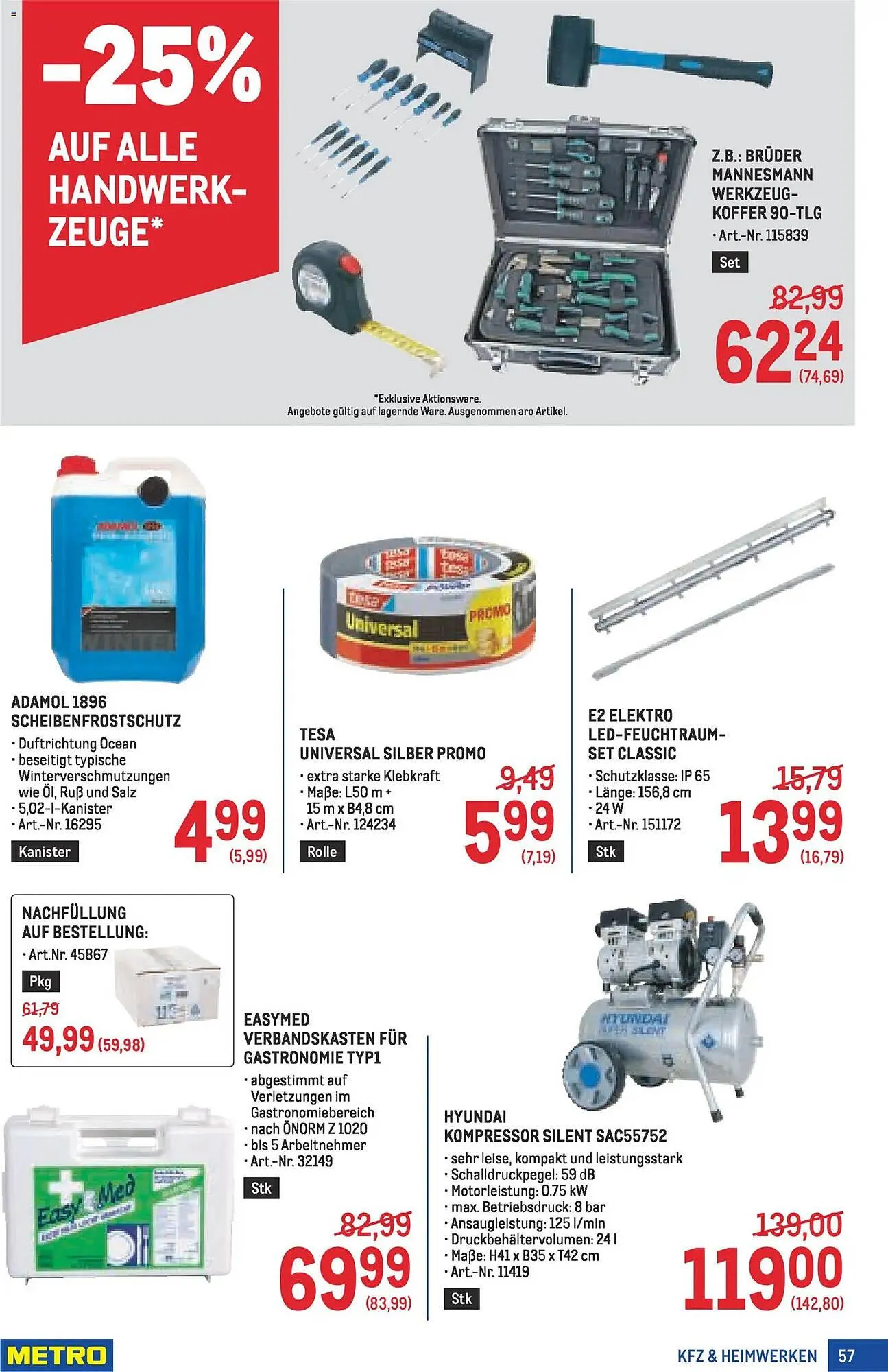 Metro Flugblatt von 22. Jänner bis 4. Februar 2026 - Flugblätt seite  57