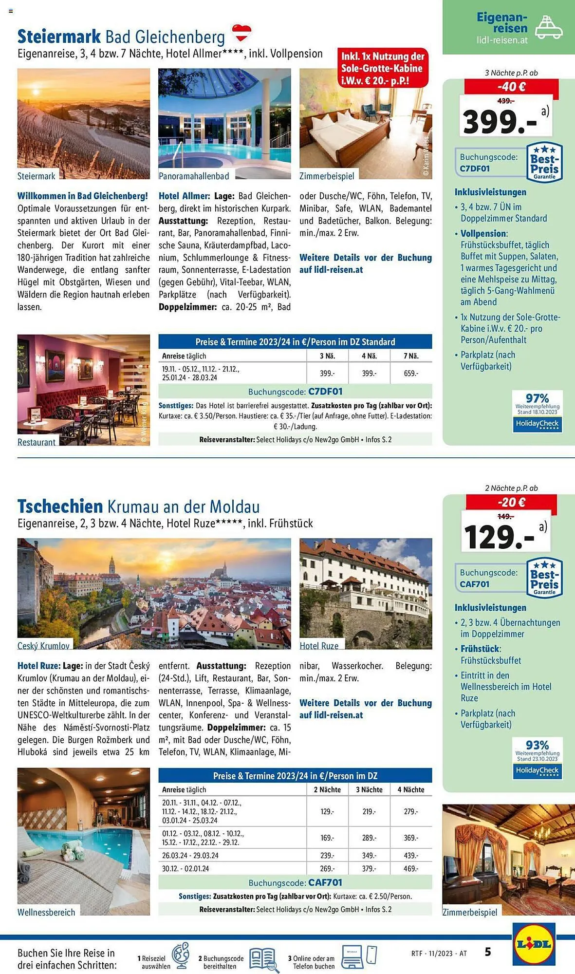 Lidl Flugblatt von 15. November bis 15. Dezember 2023 - Flugblätt seite 5