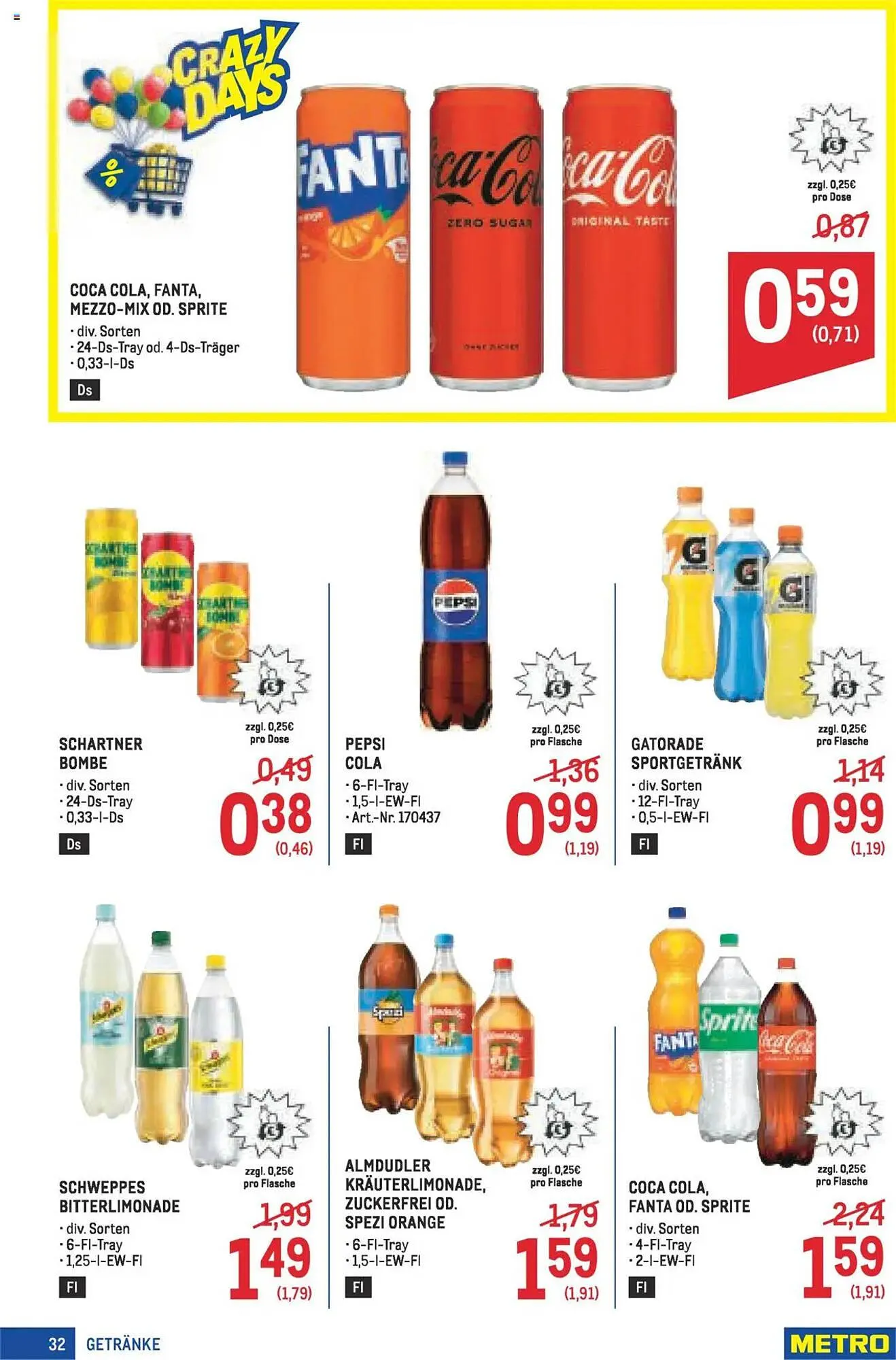 Metro Flugblatt von 16. Oktober bis 29. Oktober 2025 - Flugblätt seite  32