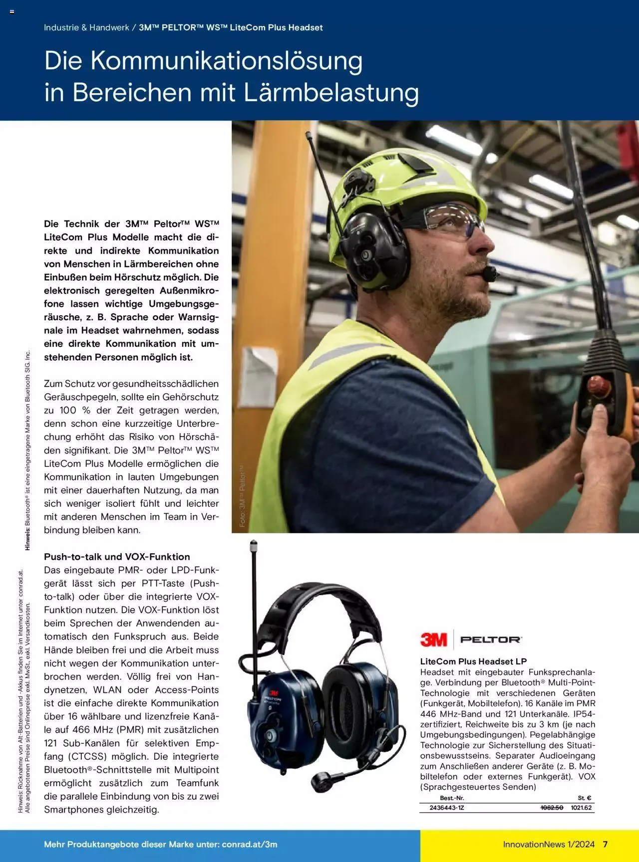 Conrad Innovation News von 27. Februar bis 31. Dezember 2024 - Flugblätt seite 7