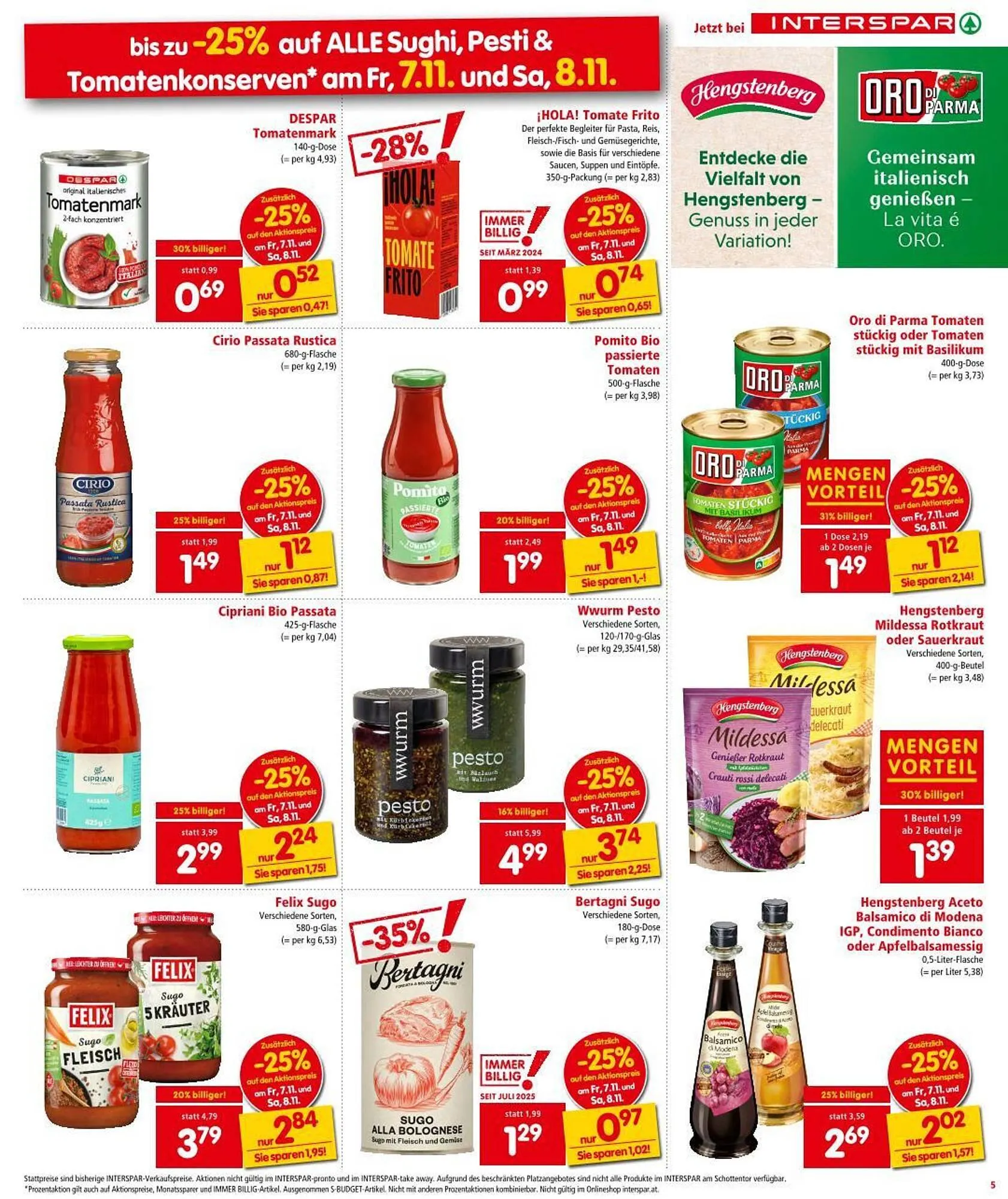 Interspar Flugblatt von 6. November bis 19. November 2025 - Flugblätt seite  5
