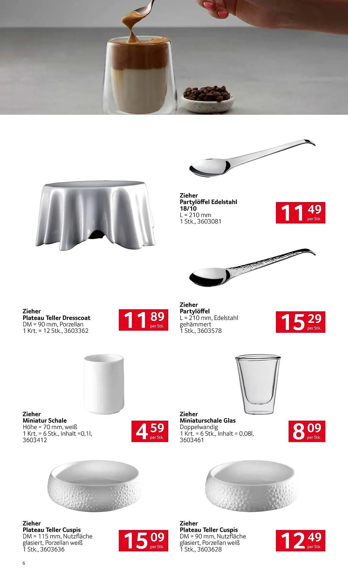 Transgourmet Flugblatt von 28. Oktober bis 29. Dezember 2024 - Flugblätt seite 6