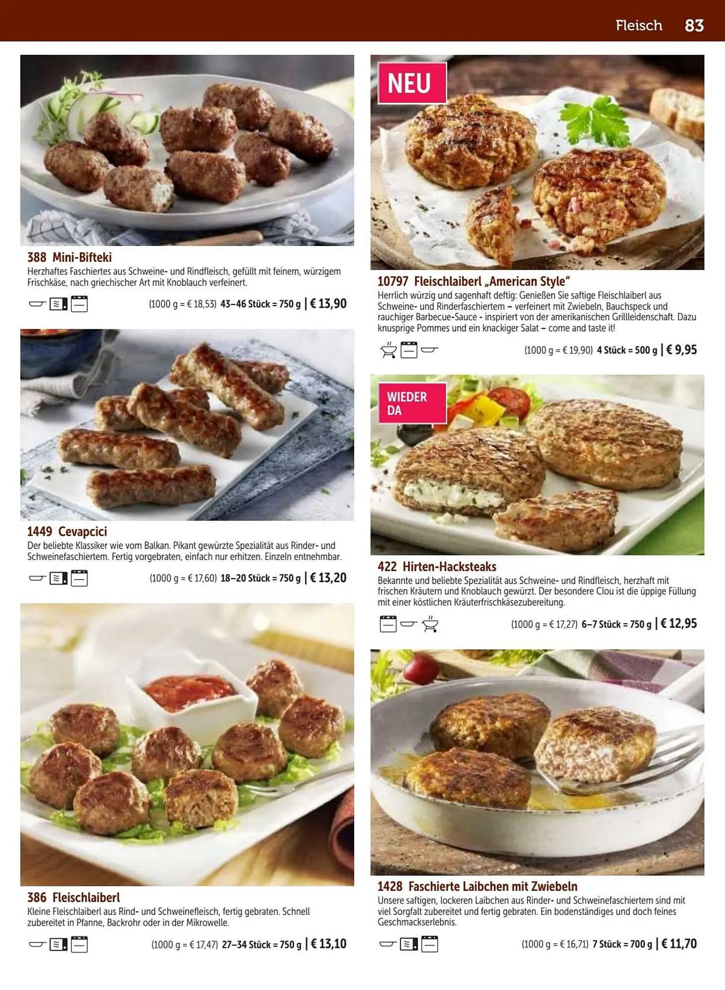 Bofrost Flugblatt von 1. März bis 31. August 2023 - Flugblätt seite  83