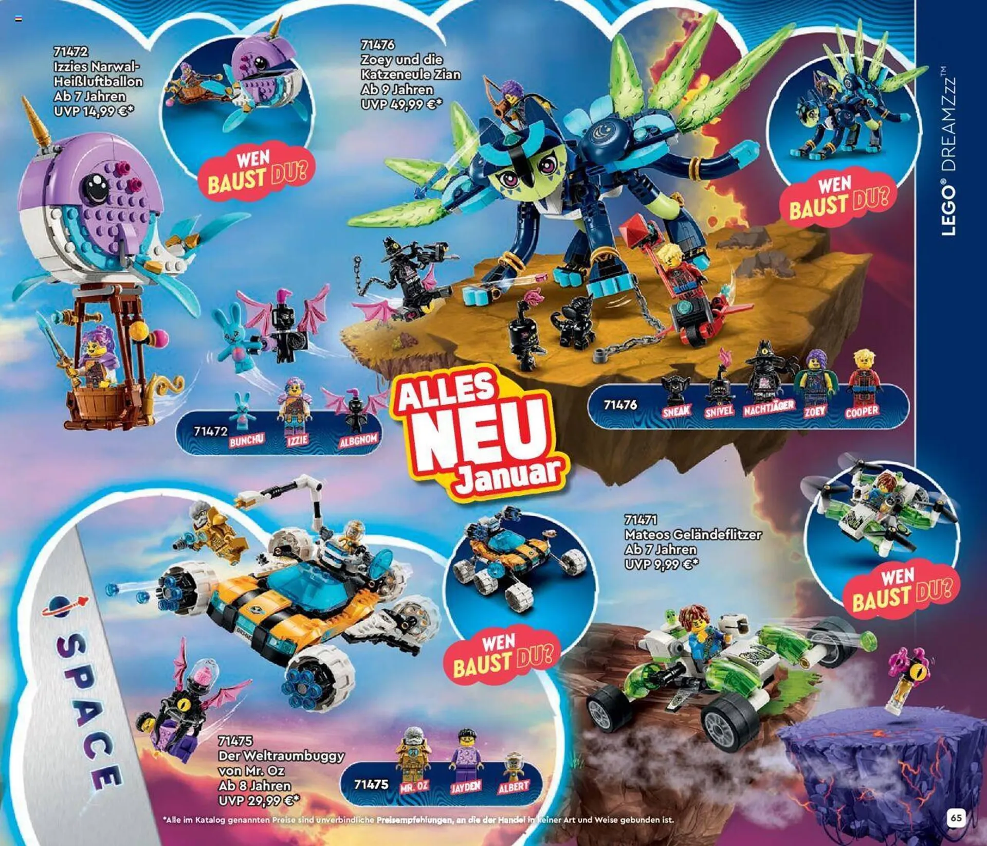 Lego Flugblatt von 4. Jänner bis 30. Juni 2024 - Flugblätt seite  65