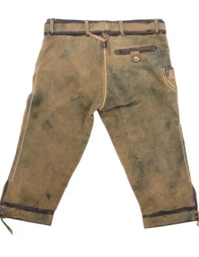 Herren Lederhose “Bastian”, Kniebund