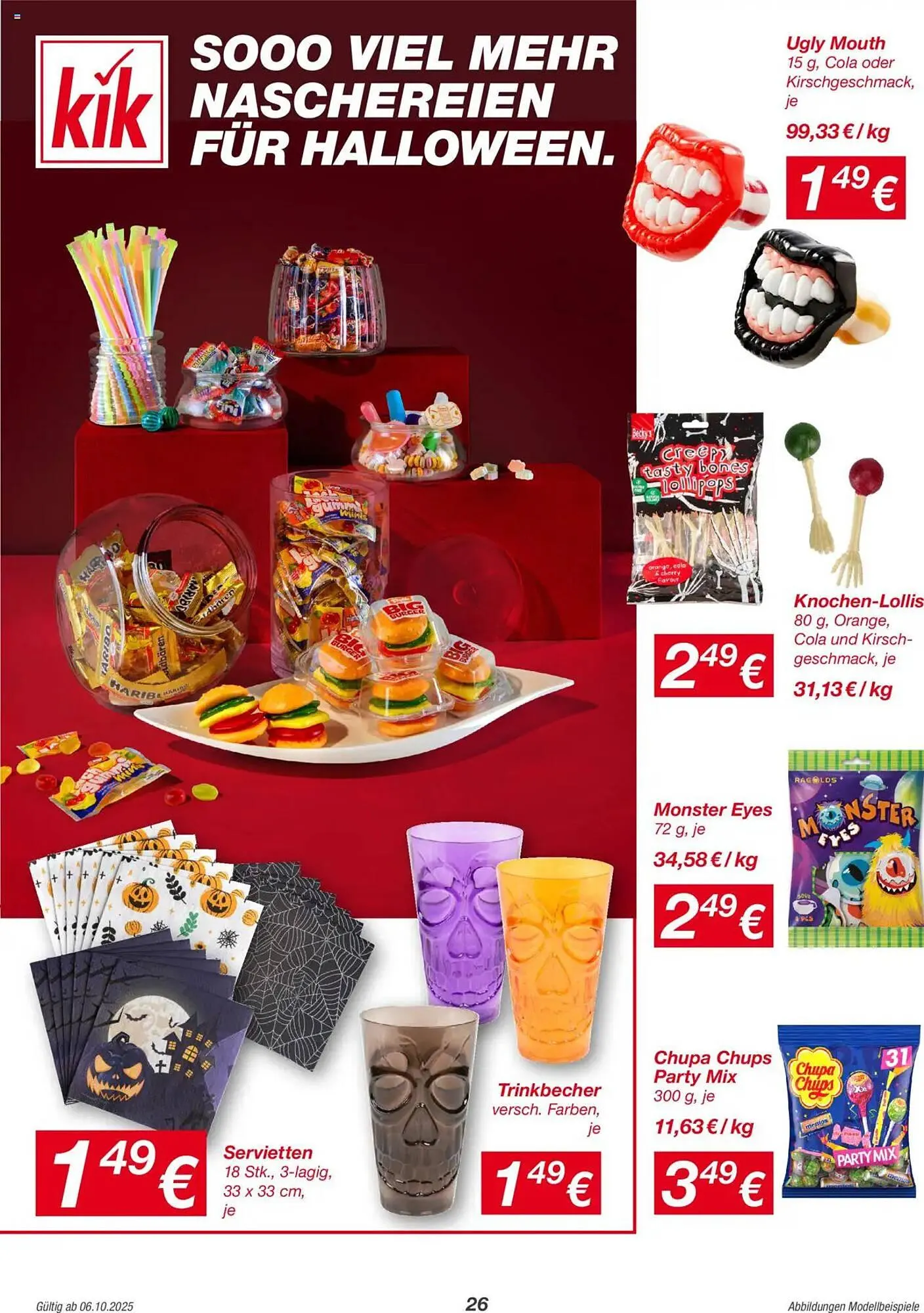 KiK Prospekt von 6. Oktober bis 10. November 2025 - Flugblätt seite  26