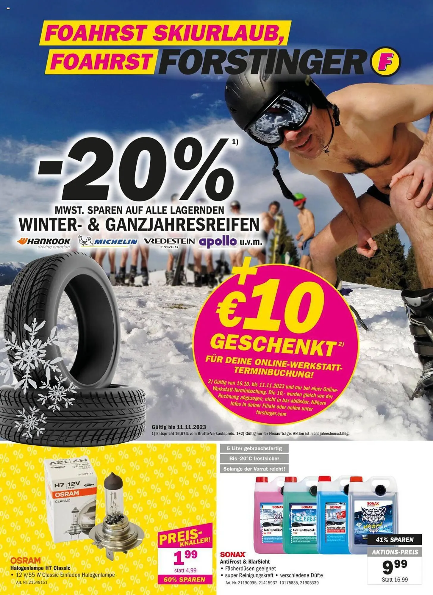 Forstinger Flugblatt - 1